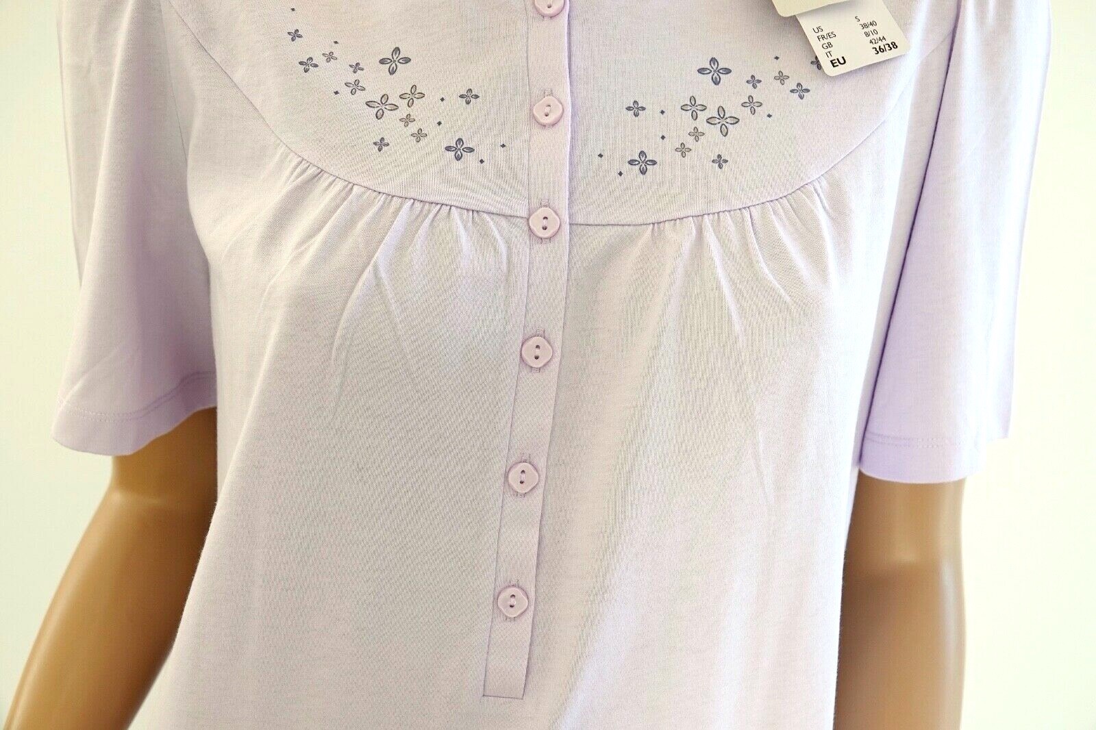Triumph Timeless Cotton Nightdress Short Sleeve 36 38 44 46 48 50 52 54 NEW
