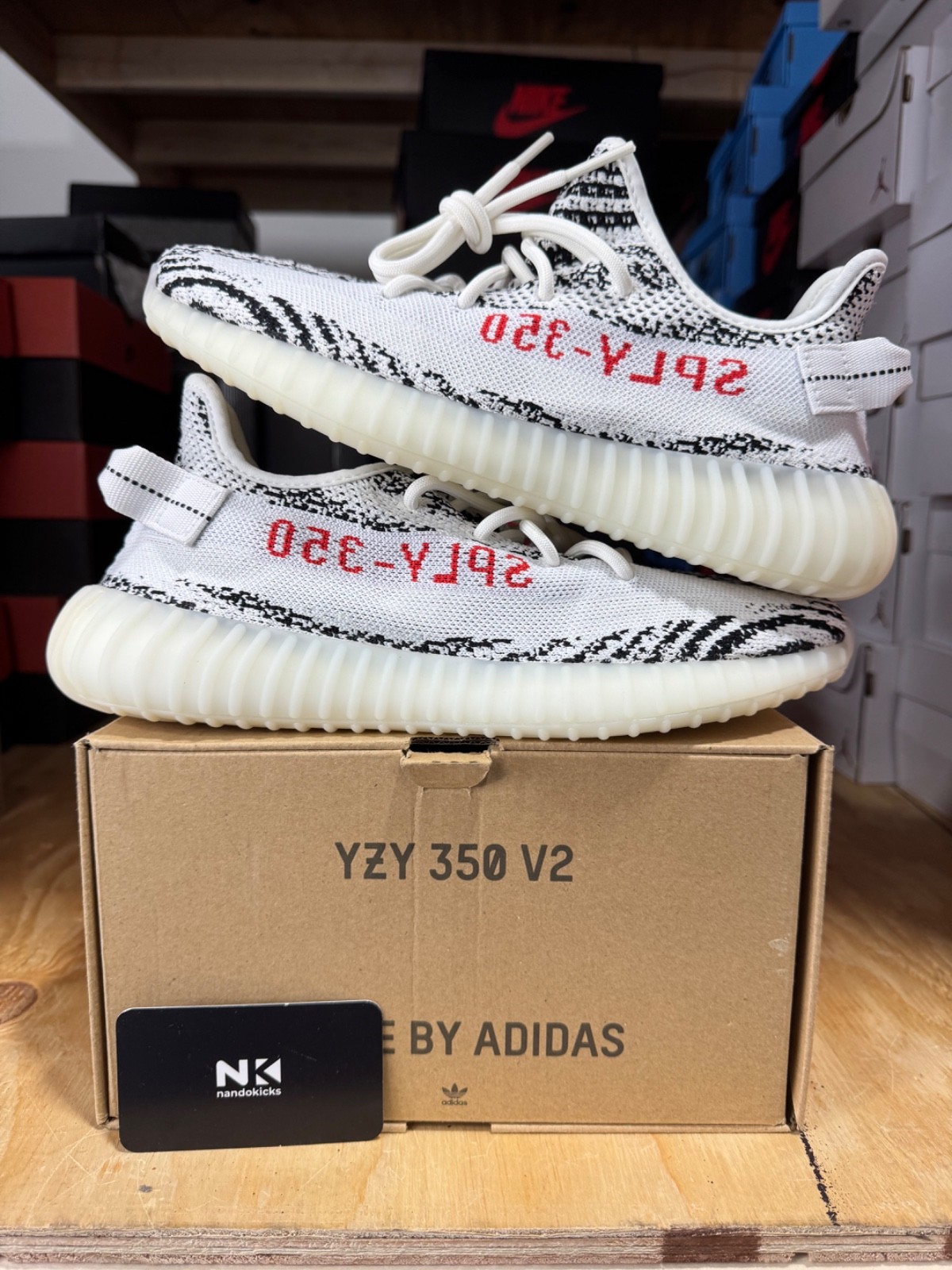 Adidas Yeezy Boost 350 V2 ‘Zebra’ 2017 CP9654 BRAND NEW MENS SZ 9