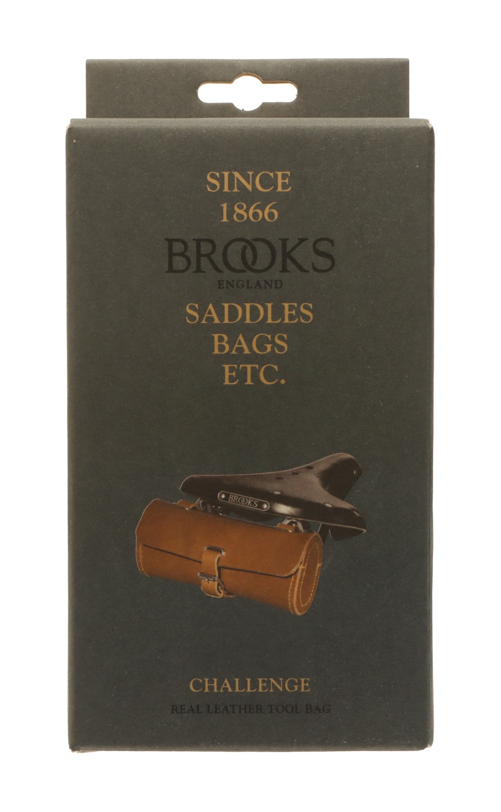 Brooks Challenge Saddle Bag 0.5L Honey Leather NEW NOS NIB