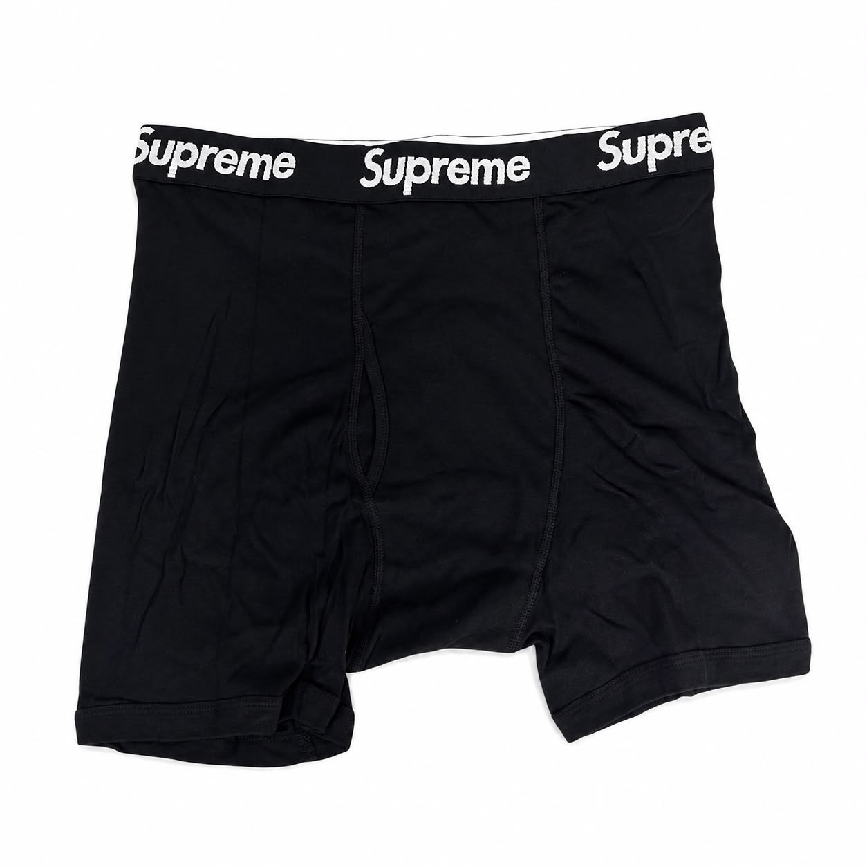 Supreme X Hanes Boxers 4 Pack Black & White Brand New 99HAA36 S-XL FREE SHIPPING