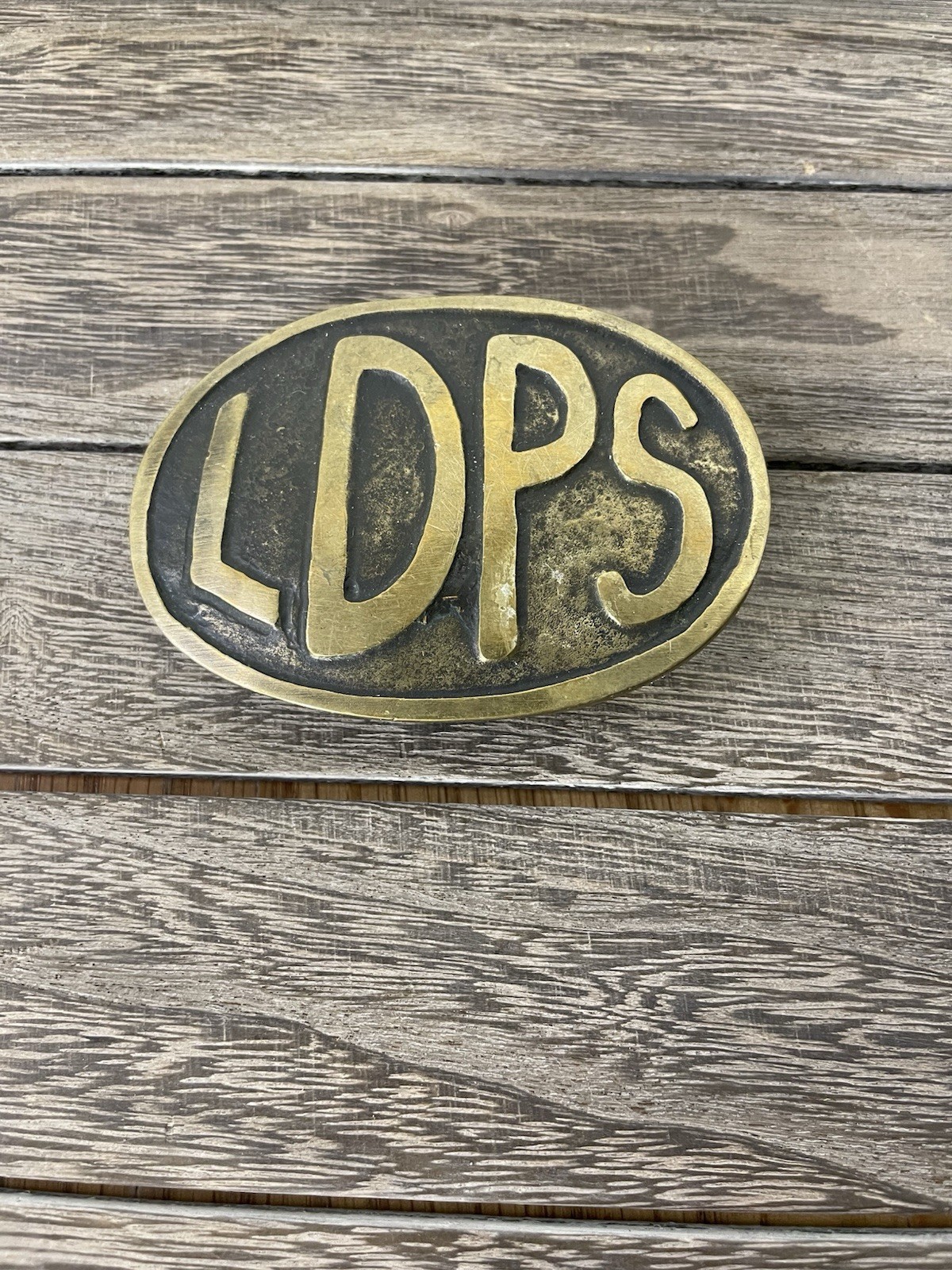 LDPS Belt Buckle See Pictures Details/Wear