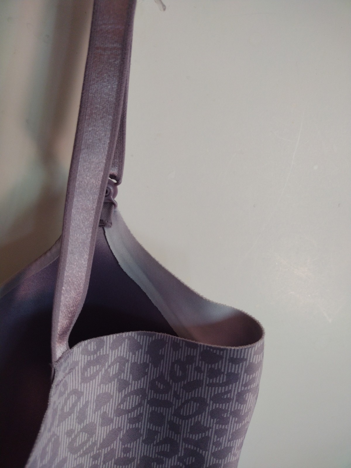 Warners Bra 36D MAUVE Full Coverage RB5781A No Side Effects Convertible Straps
