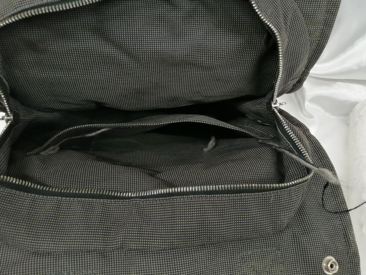 HERMES Aline Ad MM 2WAY Backpack Gray From Japan