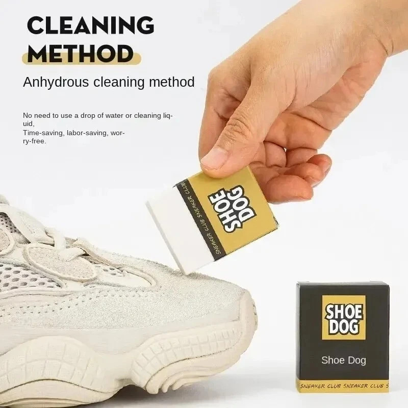 2PCS Suede & Leather Shoe Eraser Cleaner Rubber Block Sheepskin Fabric Care Tool