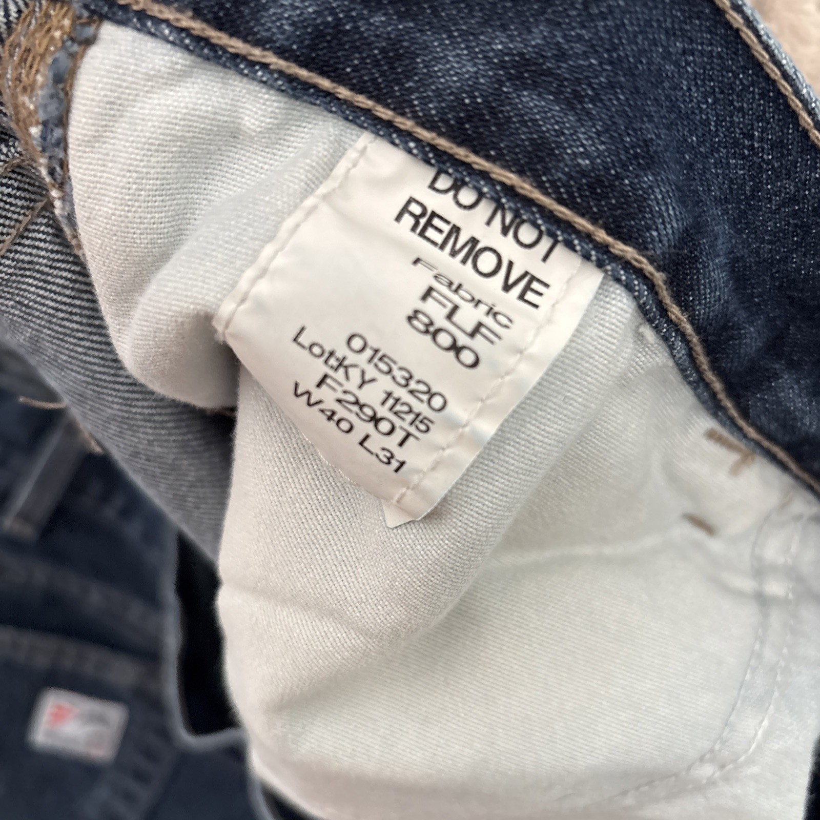 Tyndale FR Jeans Mens 40 Flame Resistant Pants F290T Blue Relaxed Carpenter
