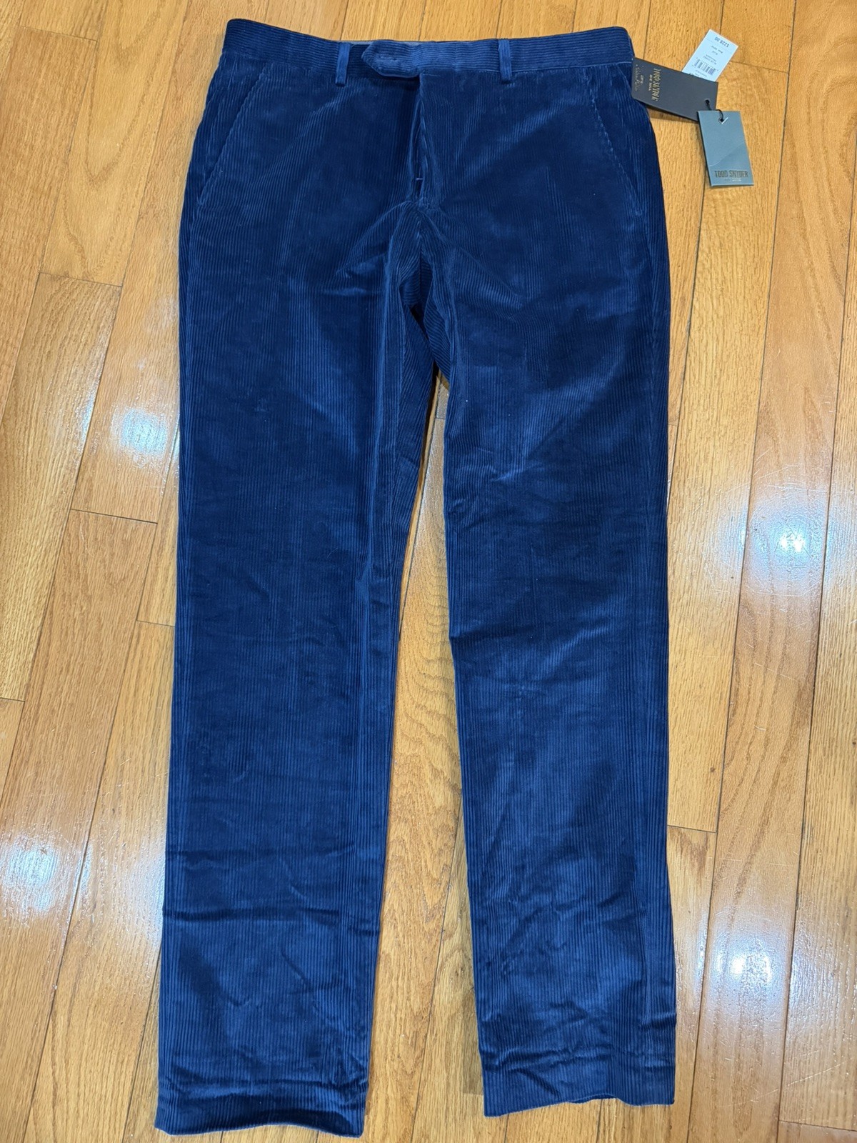 Todd Snyder Duca Visconti Di Modrone Sutton Pant Mens 32×32 Blue Corduroy