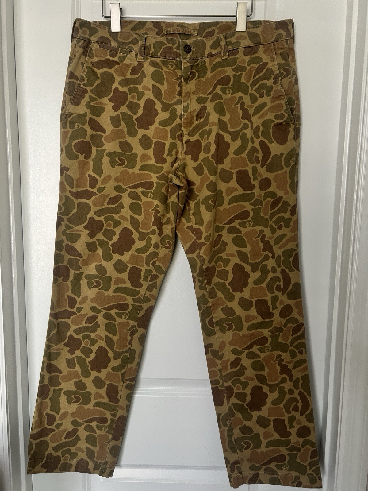 Duck Head Classic Fit Gold School Chino Men’s Original Khaki Camo 35×30