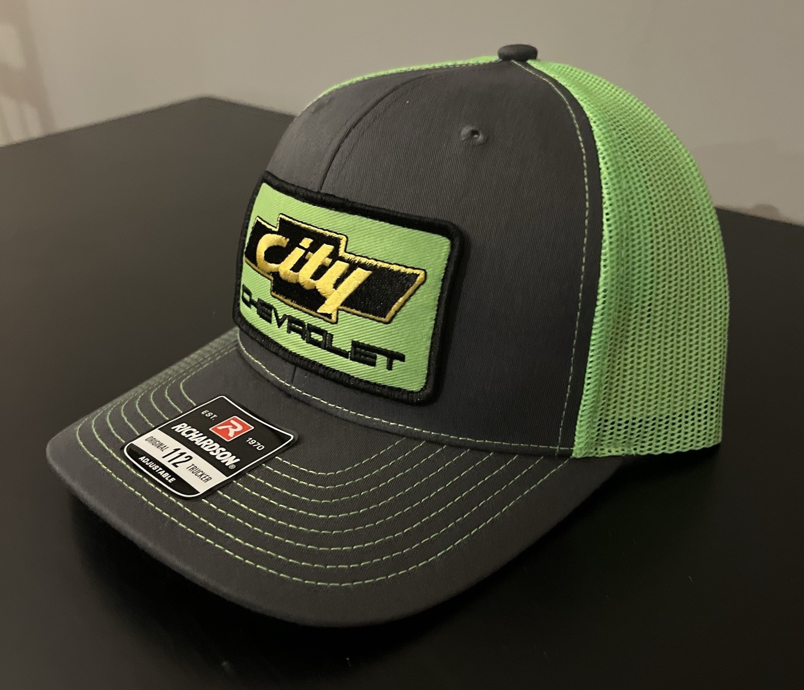 Days Of Thunder Cole Trickle City Chevrolet Trucker Hat Richardson 112 Cap