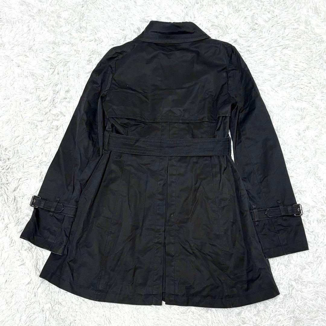 Burberry London Blue Label Trench Coat Black with Liner M