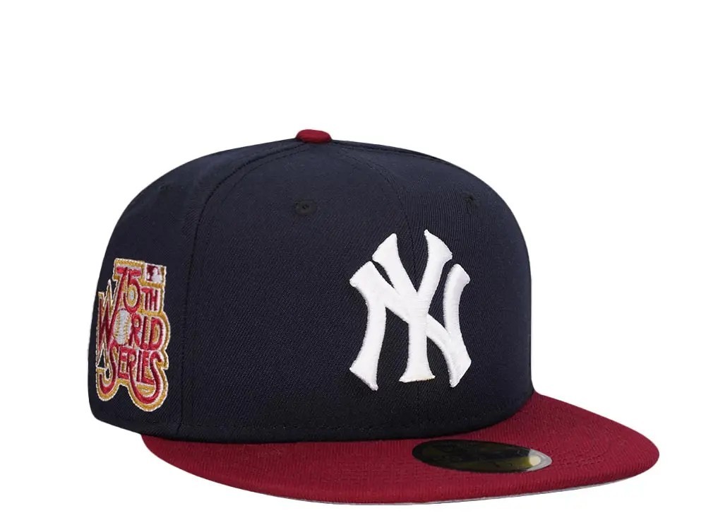 Topperzstore Exclusive New York Yankees New Era 59fifty 7 5/8 1978 75th WS