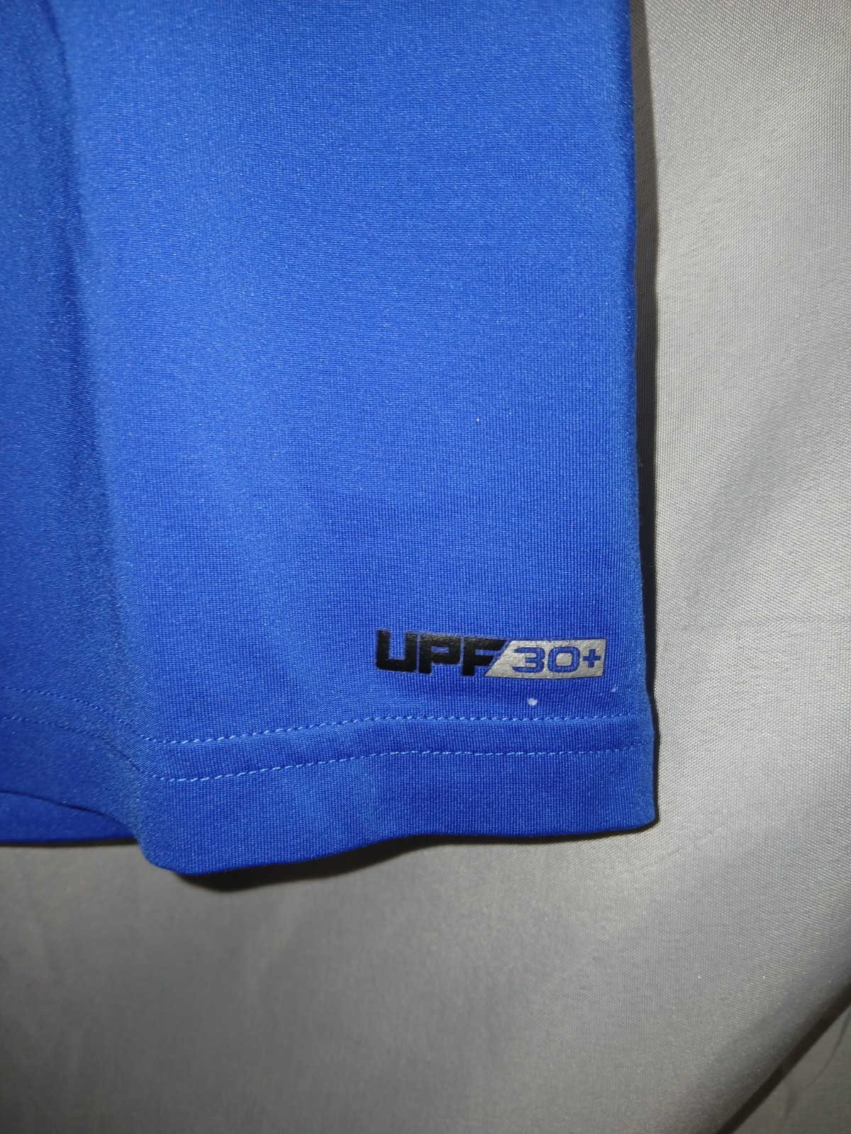 Under Armour HeatGear Blue Fitted UPF 30+ Short Sleeve Crew T-Shirt