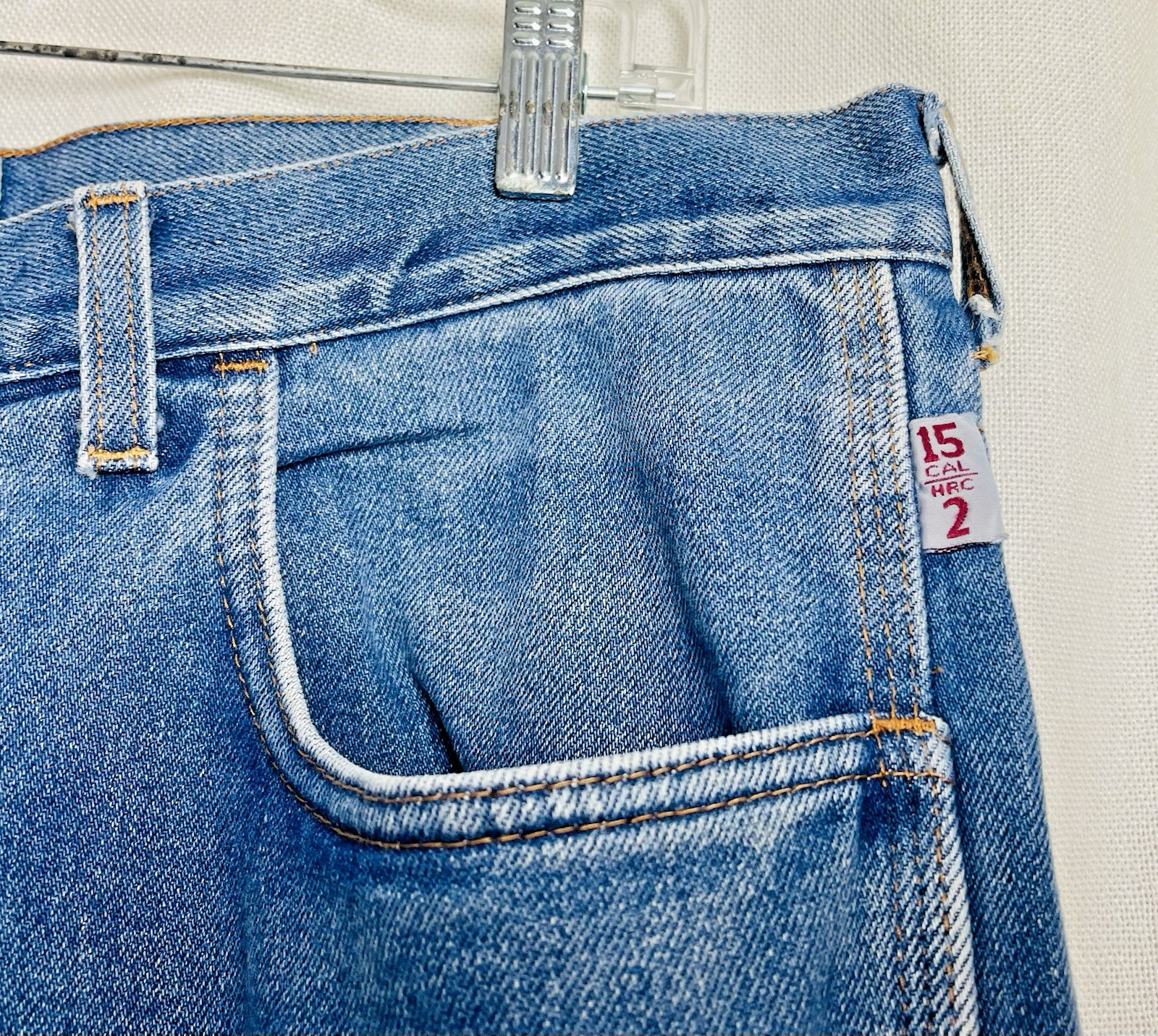 Tyndale FRMC Jeans Mens 36×32 Flame Resistant Workwear Blue Denim Pants F290T
