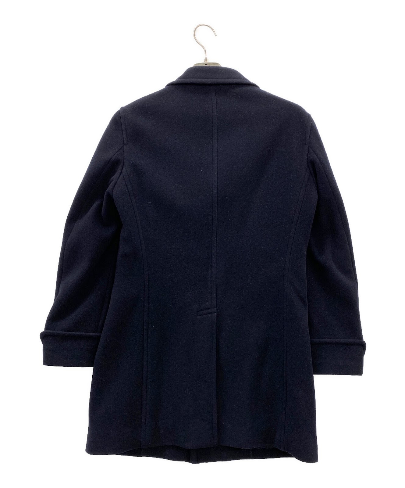COMME des GARCONS HOMME DEUX Melton wool zip coat Size: S Navy DT-C002 Men