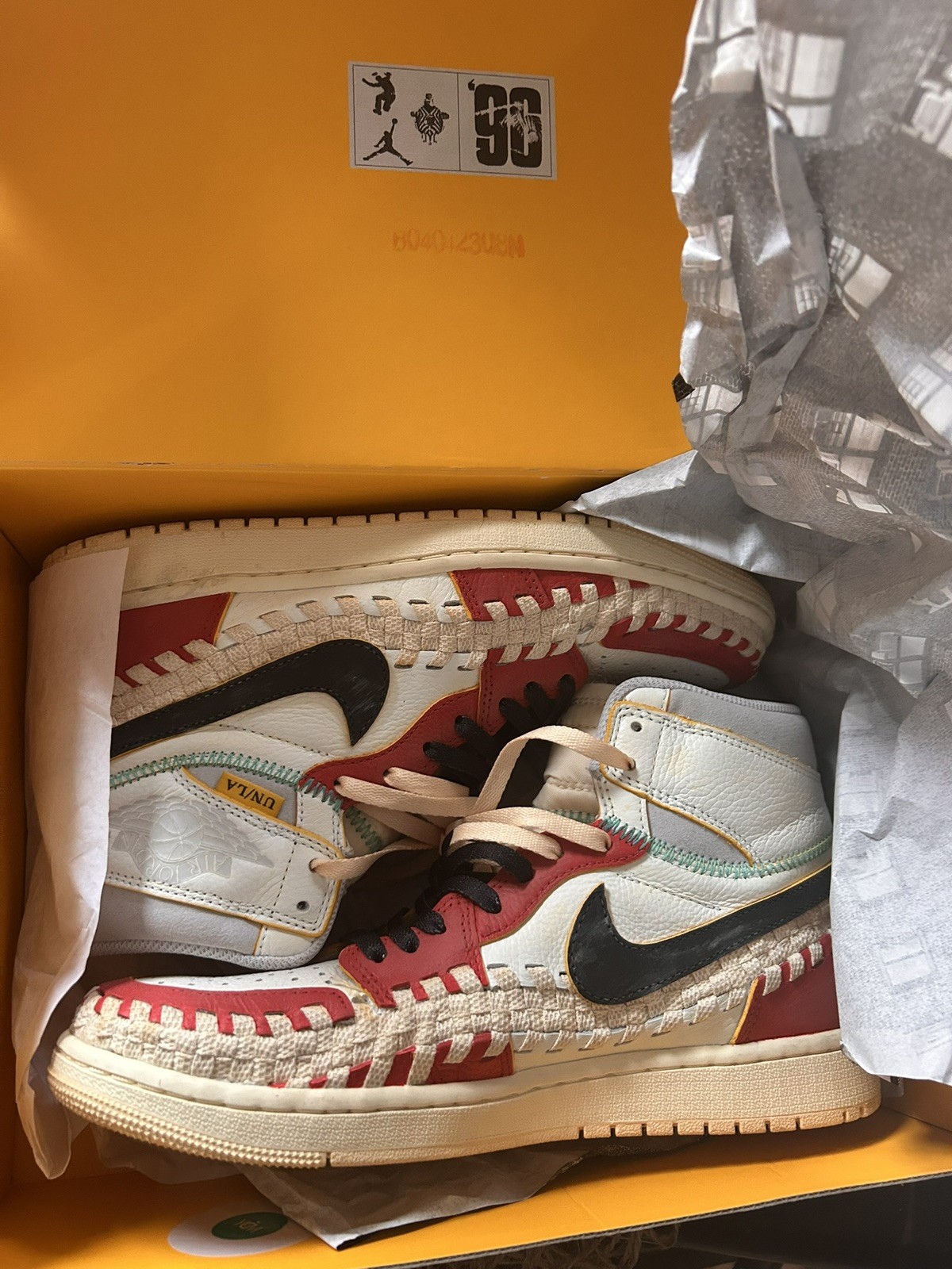 Jordan 1 Retro OG SP x Union LA Bephies Beauty Supply High chicago sample 9.5
