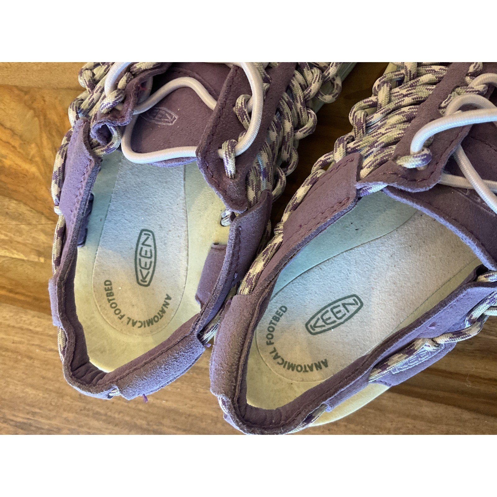 Keen Uneek Purple Braided Cord Outdoor Sandals Womens 7.5 1014719
