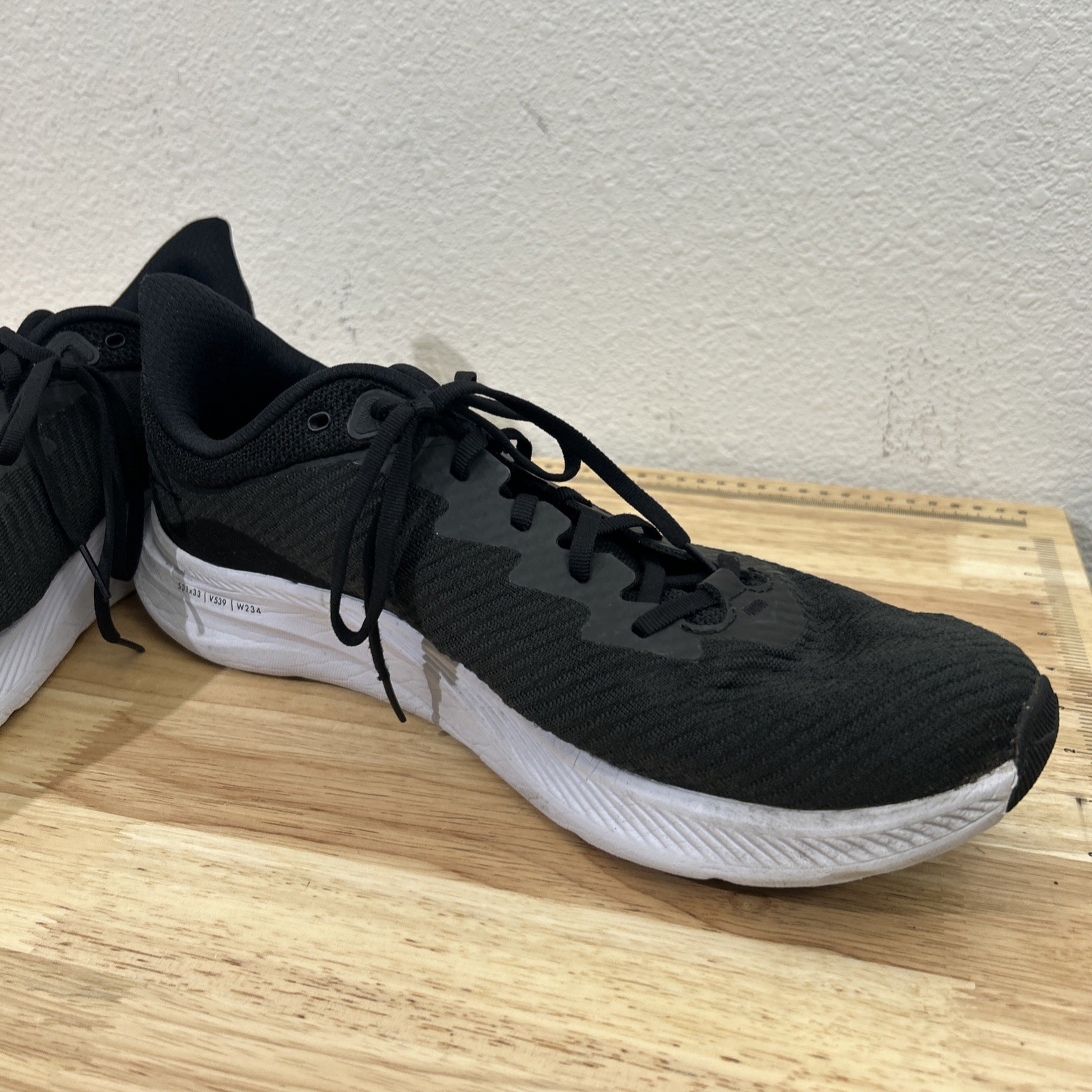 Hoka One One Solimar Shoes Mens Black Size 14 D Running Sneakers Low Top