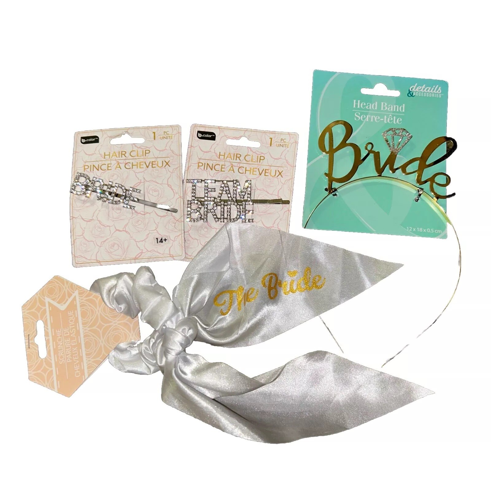 9 PC Wedding & Bridal Bachelorette Lot! As Pictured! Fast Shipping!