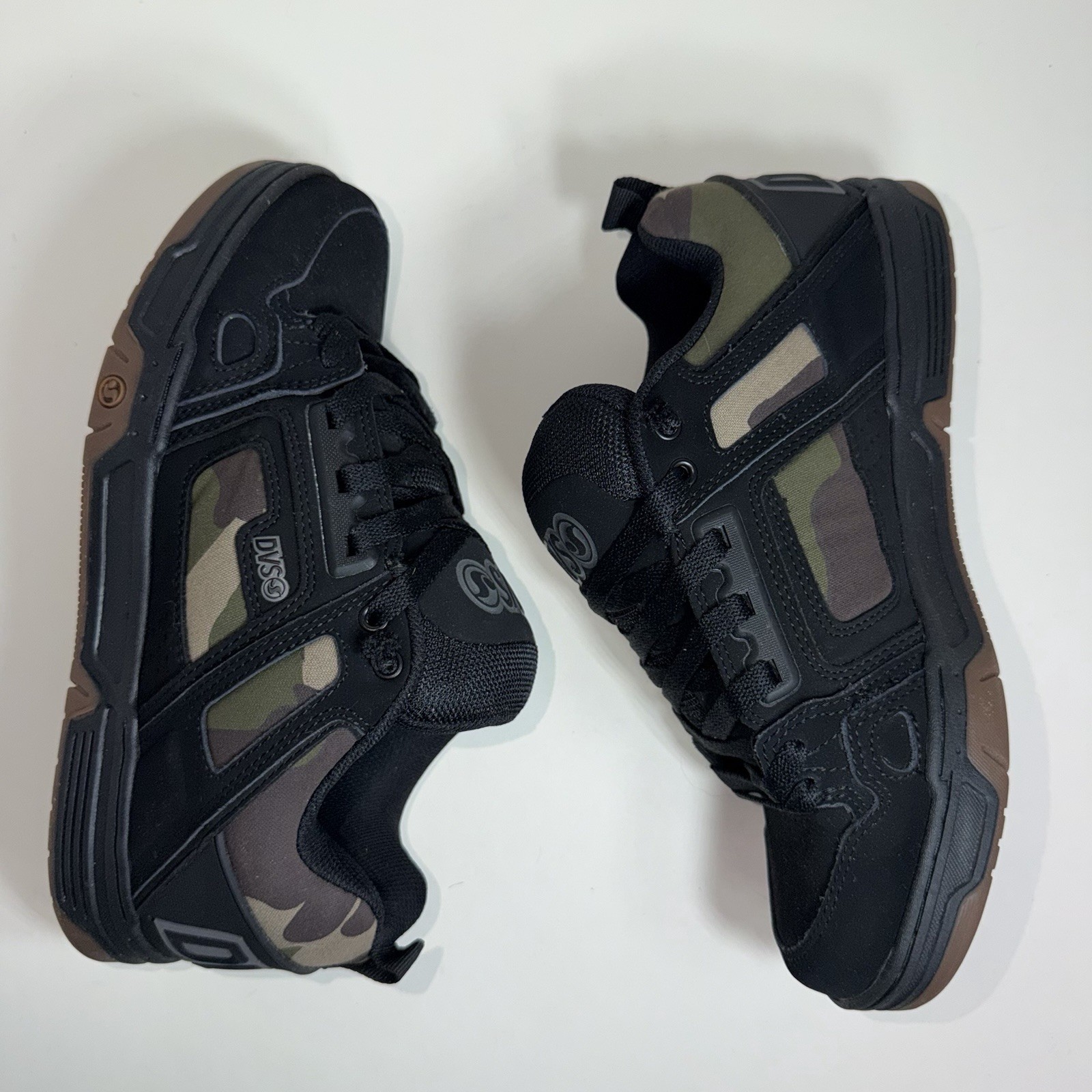 DVS Comanche Black Camo Shoes Mens Size 8
