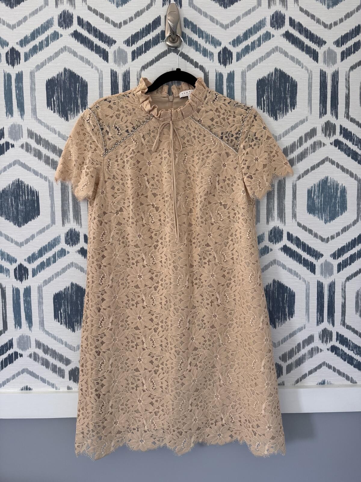 Sandro Antilope Lace Dress