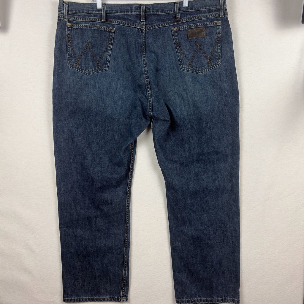 Signature Levi Strauss Mens S37 Slim Fit Jeans W33 L30 Dark Denim Stretch
