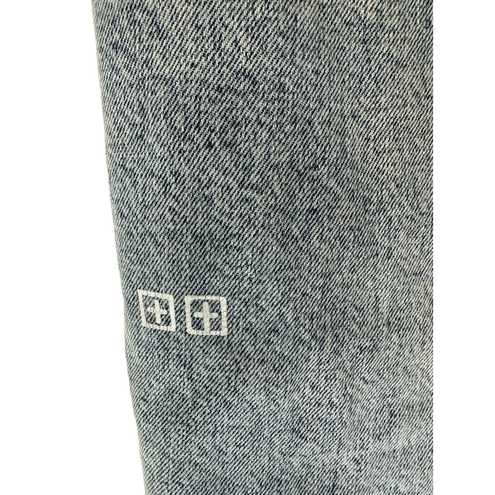 Ksubi Van Winkle Men’s Light Wash Button Flu Slim Skinny Leg Jeans Size 29