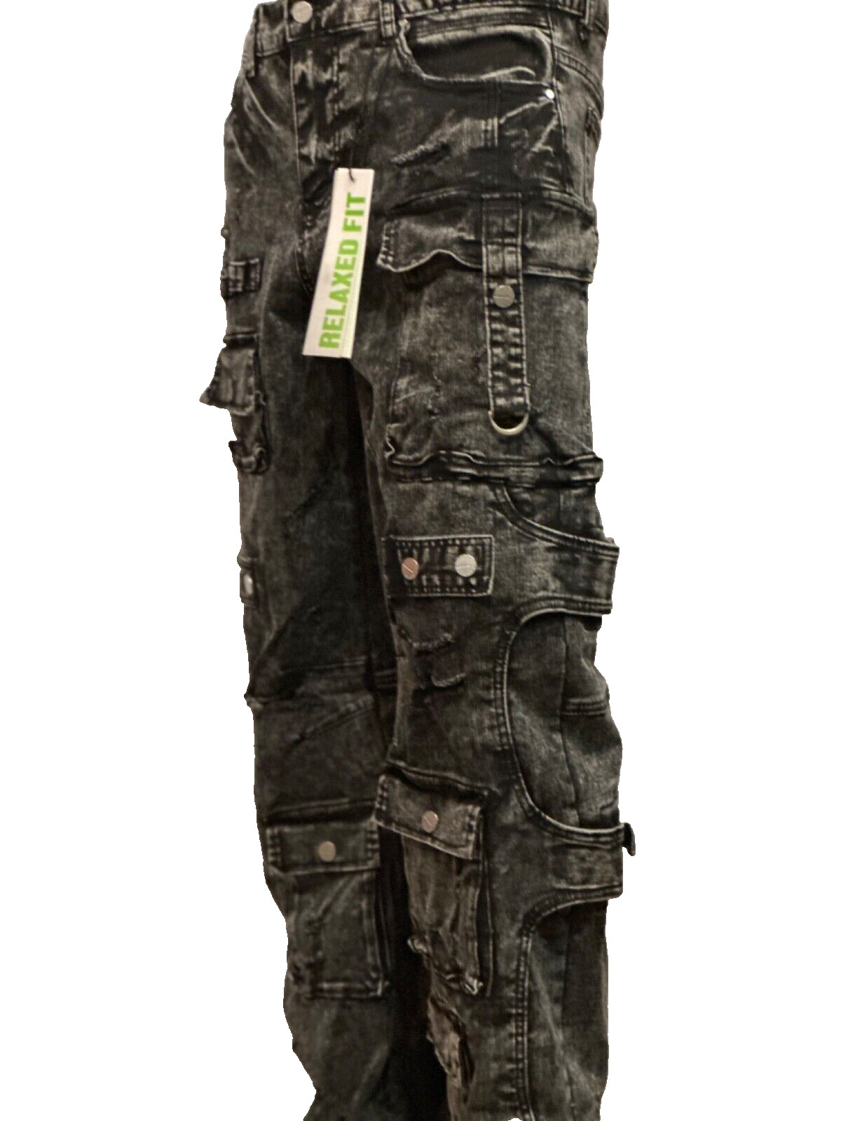 Men’s First Row Martin Relaxed Fit Jeans wilder Denim (Utility) Baggy FRD3122