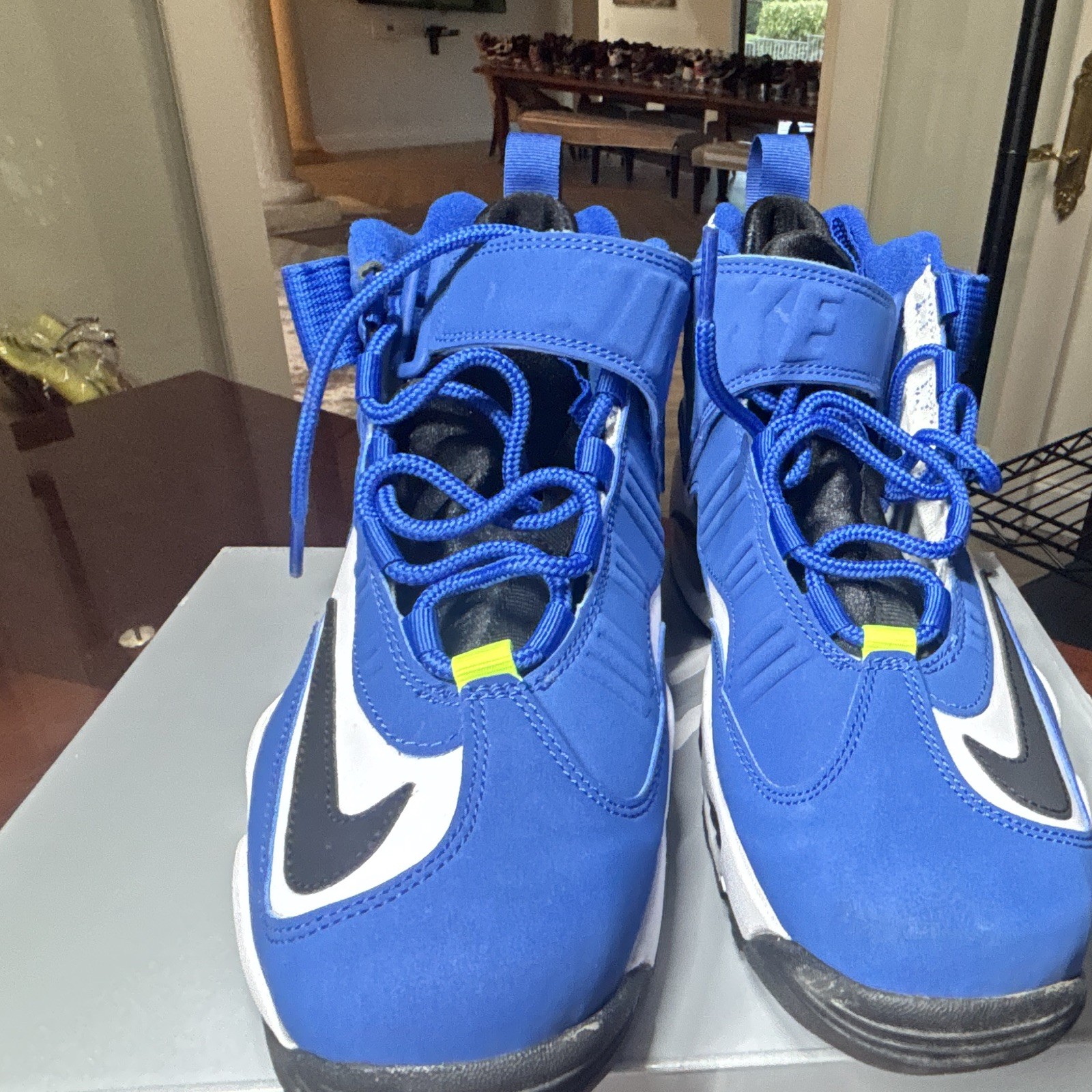 Nike Air Griffey Max 1 GS Blue/White/Black/Green Sneakers 6.5Y DJ5161-400