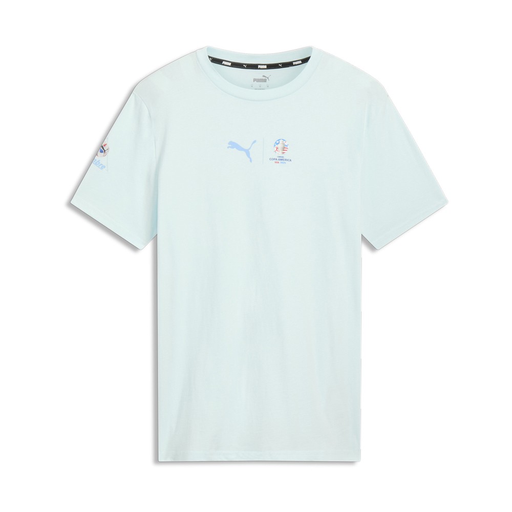 PUMA Conmebol Copa Argentina Graphic Crew Neck Short Sleeve T-Shirt Mens Size L