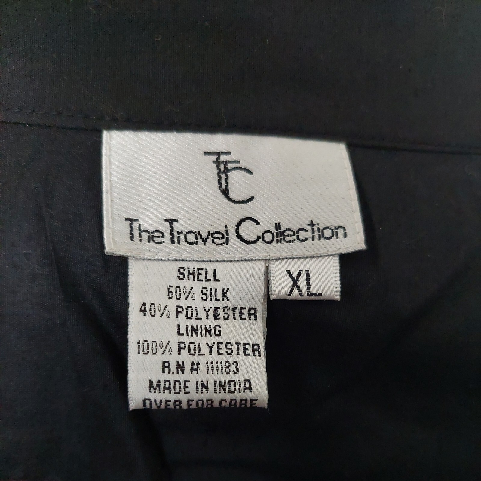 The Travel Collection Silk Jacket XL Art To Wear Animals Open No Closures Y2k