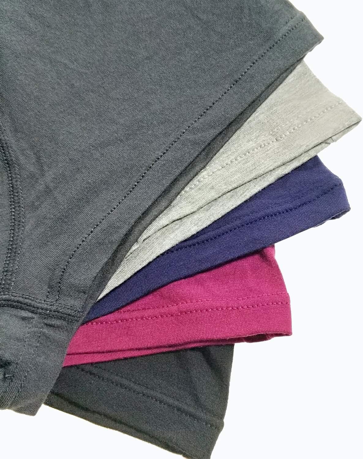Men’s Underwear Soft Bamboo Viscose Boxer Briefs Stretch Trunks Pack