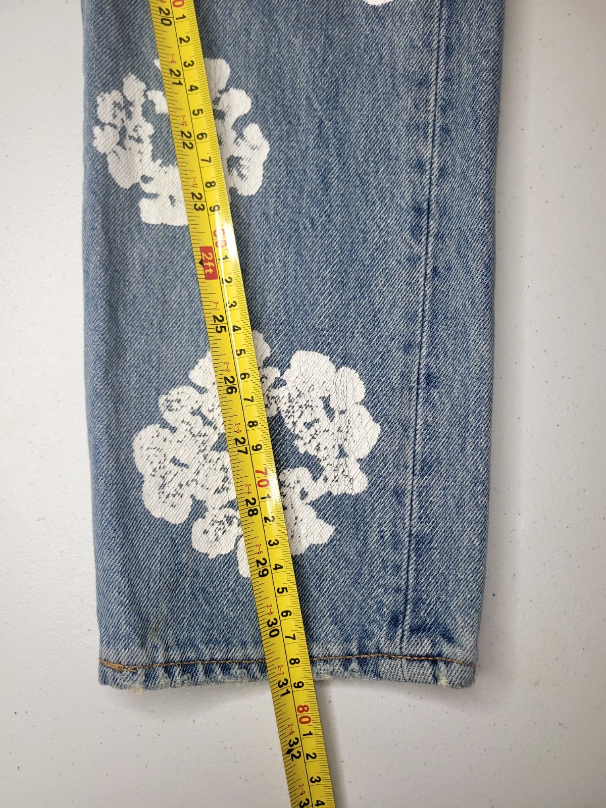 Levi’s 501 DT Denim Tears Cotton Wreath Jeans Levi’s Big E |28×30| Button Fly