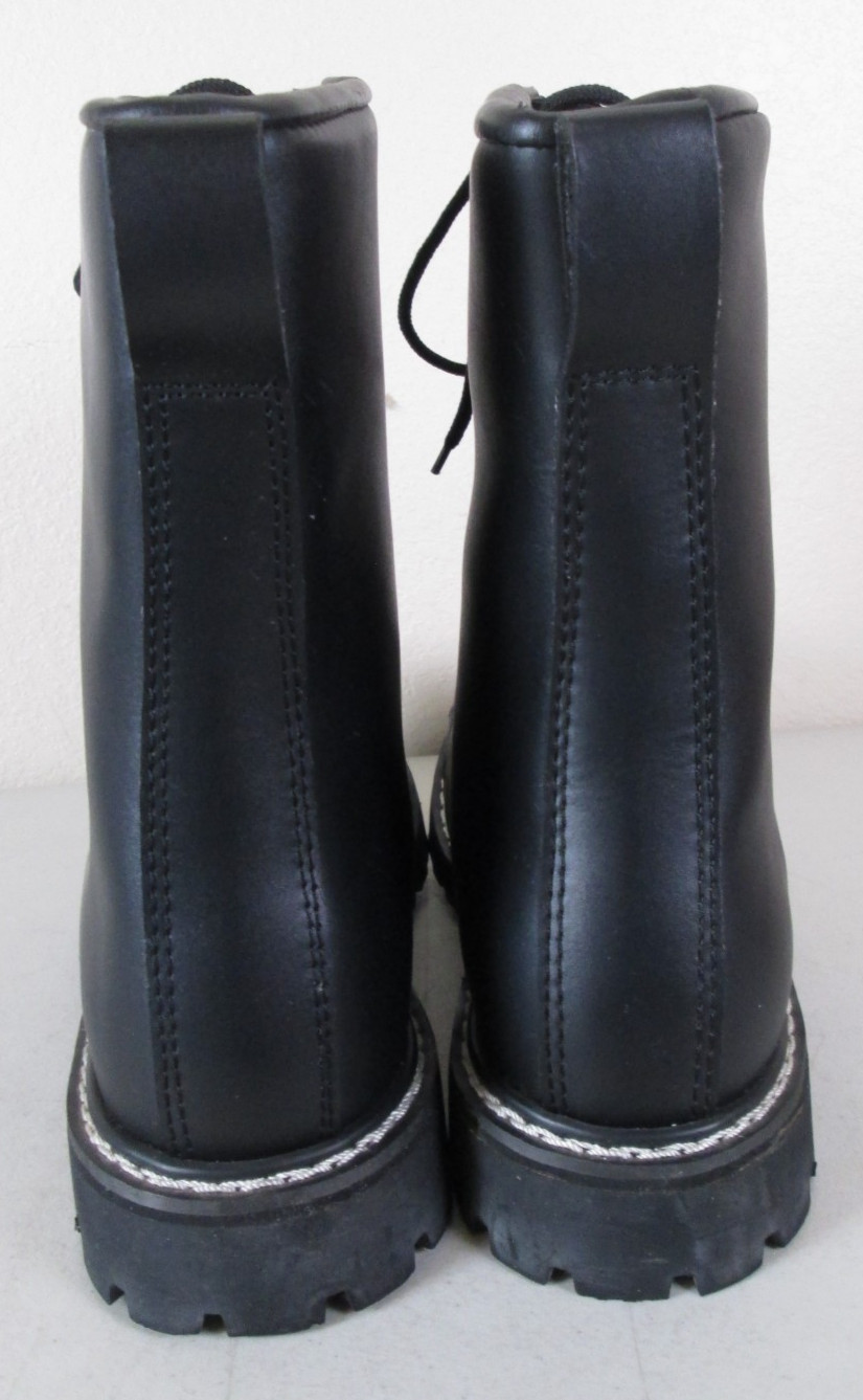 NEW Mil-Tec Mens Steel Toe Black Boots Size 44 (US 10.5)