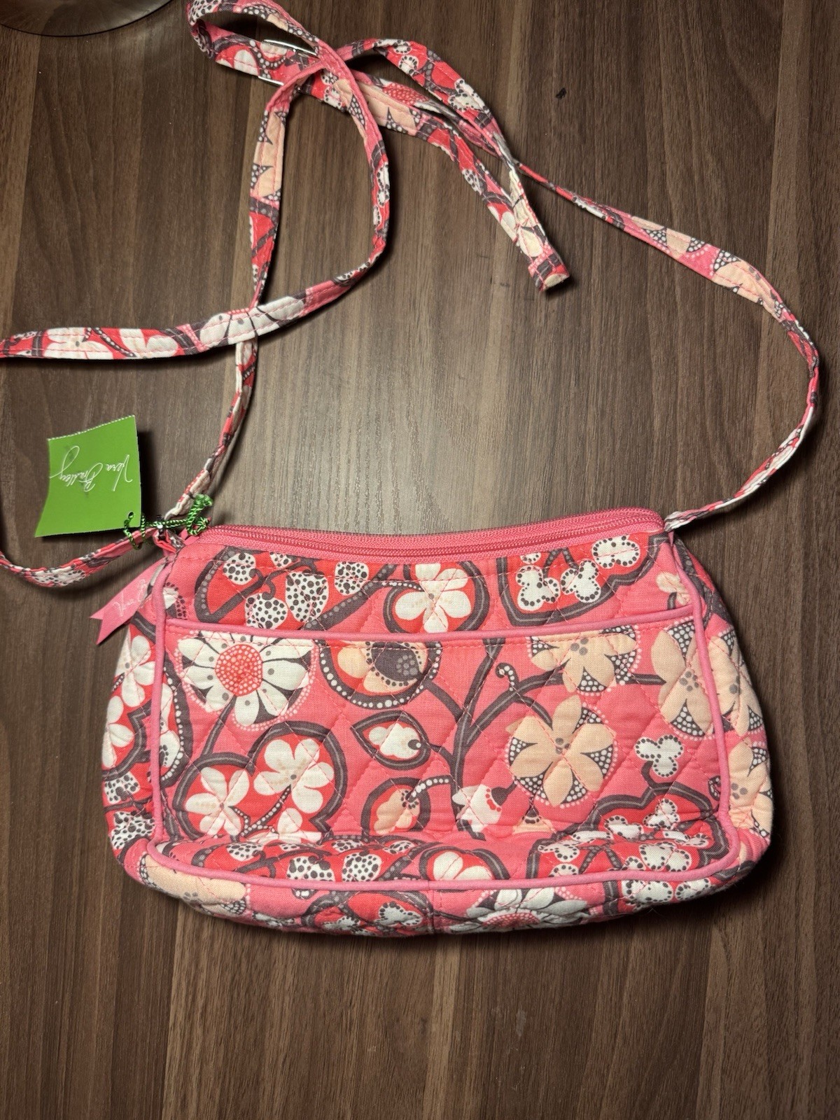 NWT Vera Bradley Blush Pink Little Crossbody Bag