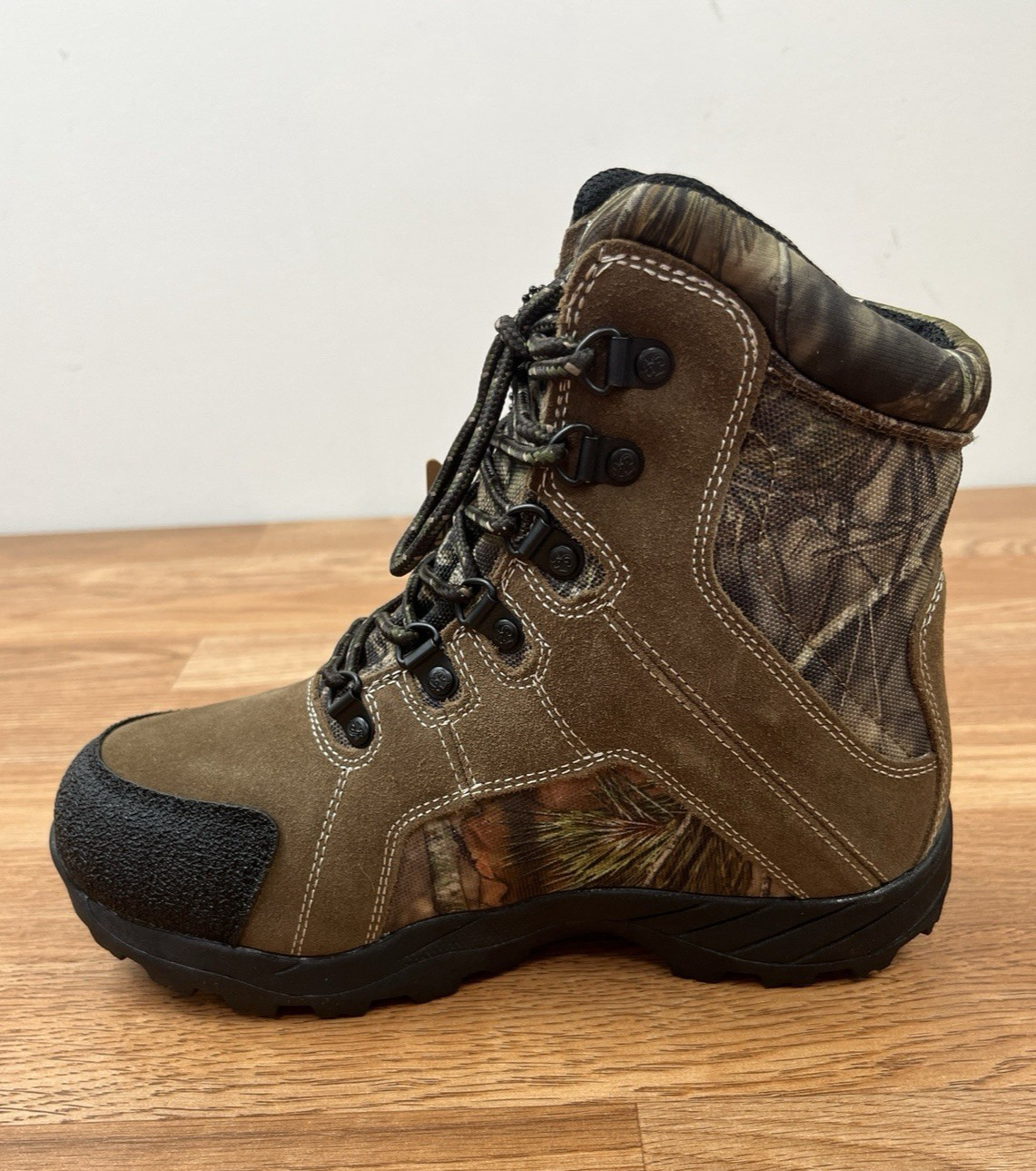 Rocky Kids Hunting Waterproof Camo Boots Size 3 NEW