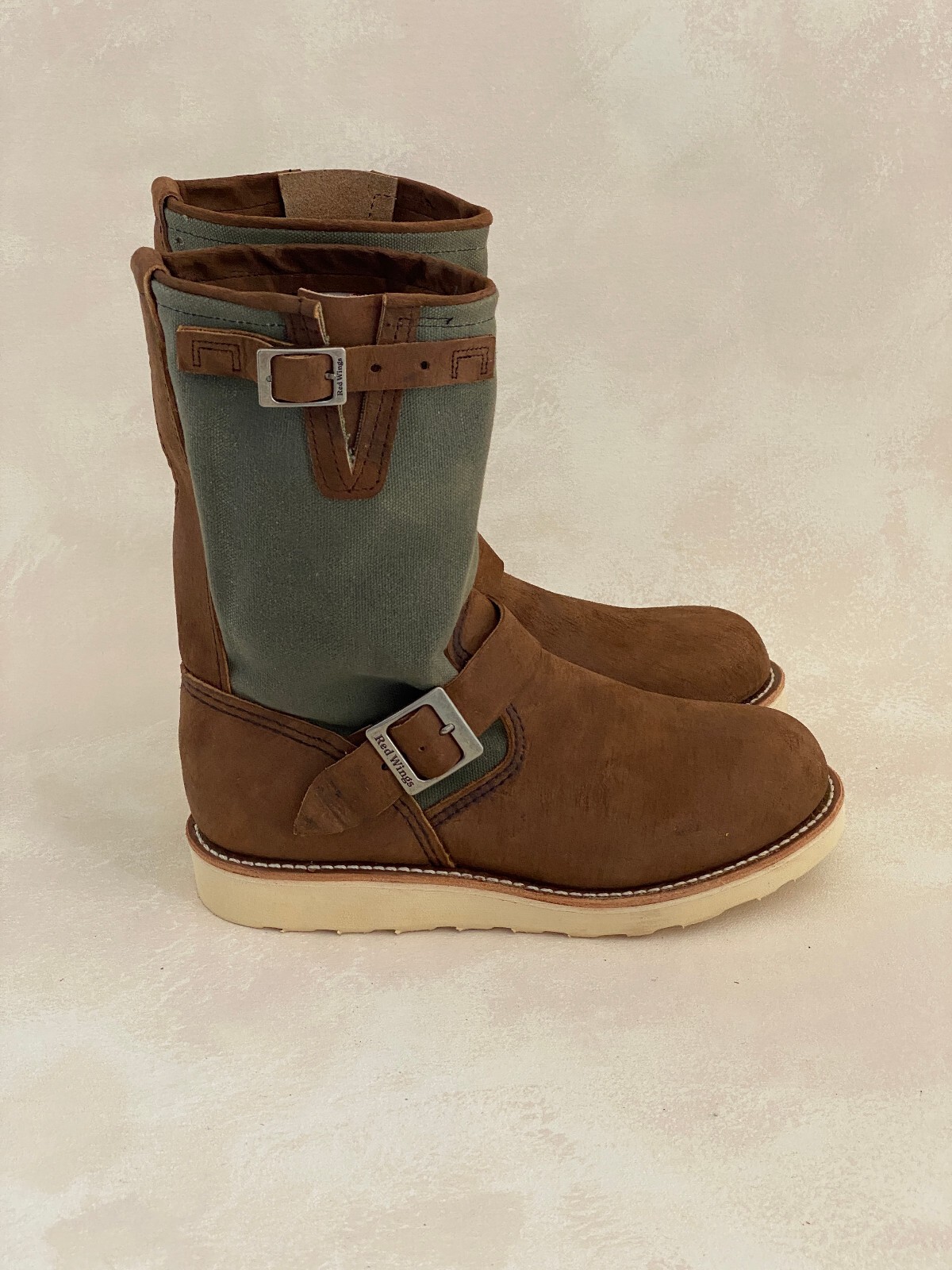 Size 6.5D (38.5 Euro) RW 2980 Heritage Engineer Boots, Made in USA Seconds