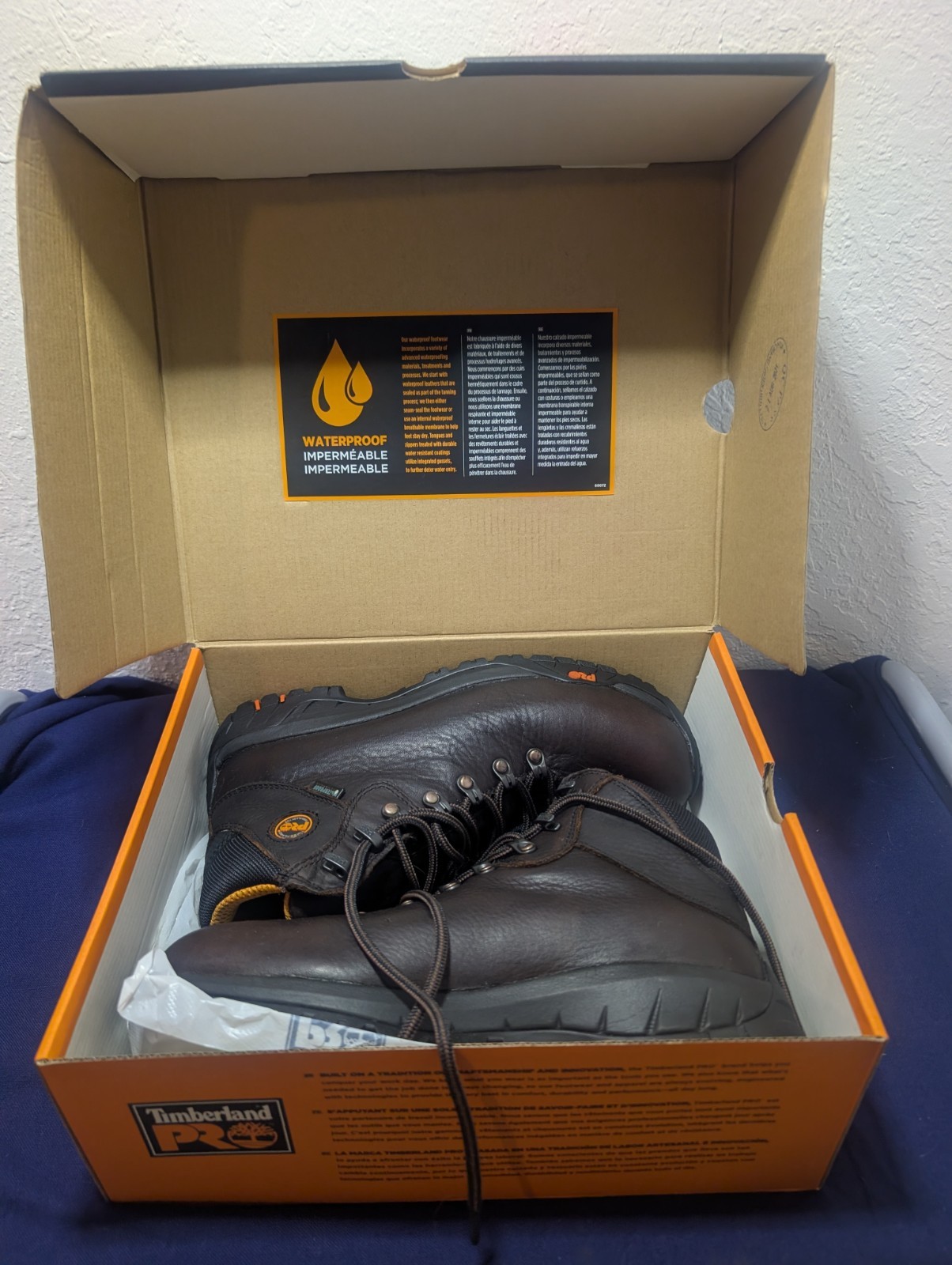 Timberland PRO Men’s Titan Trekker Alloy Toe Waterproof Work Boots Men’s 8.5