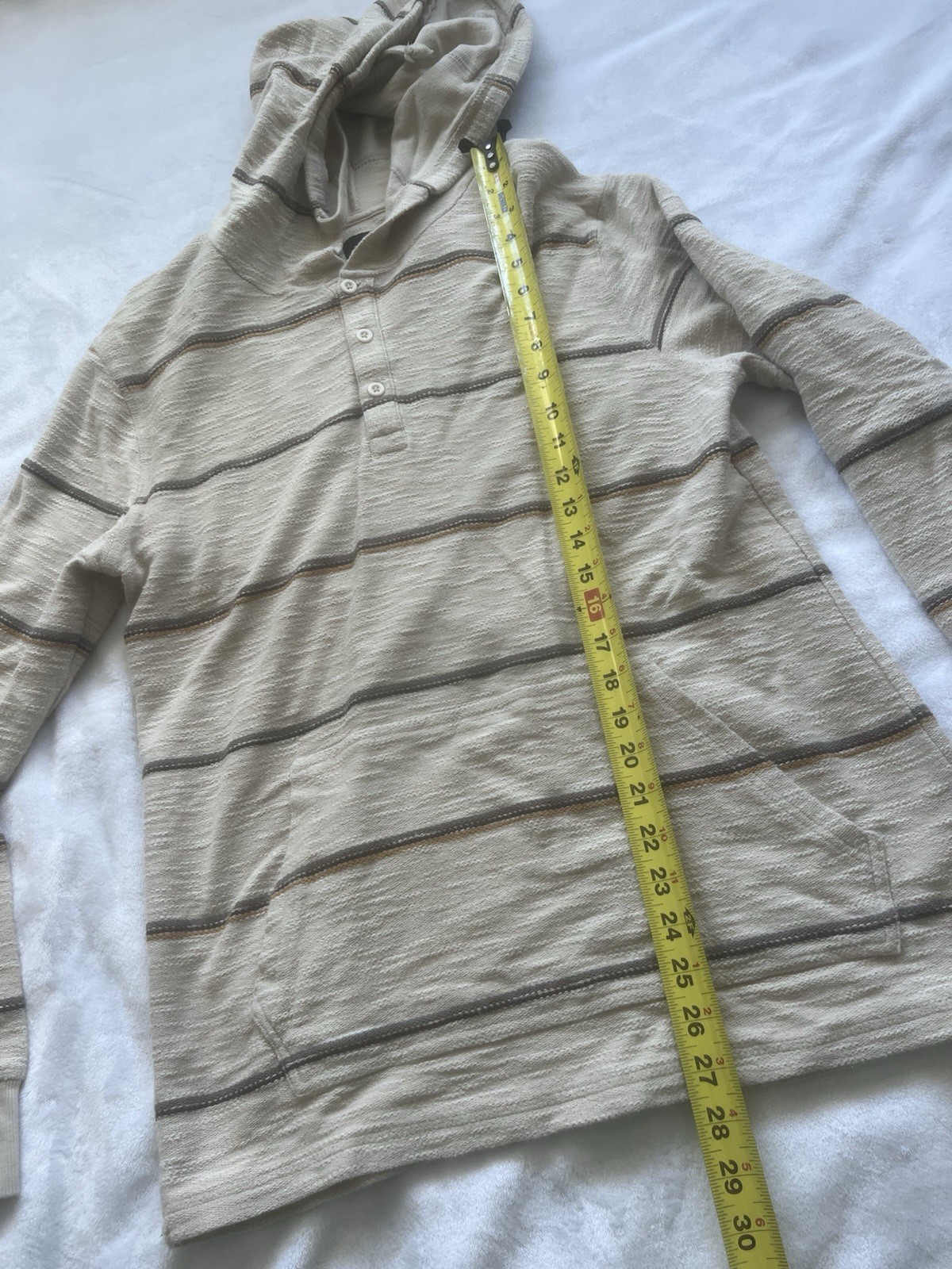O’Neill Standard Fit Baja Pullover x Light Khaki Size M Knit Beach Lightweight