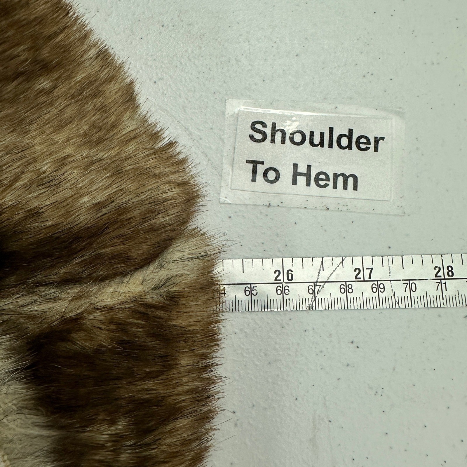Womens Boho Reversible Faux Suede Fur Vest Size L Western Shaggy Neutral Earthy