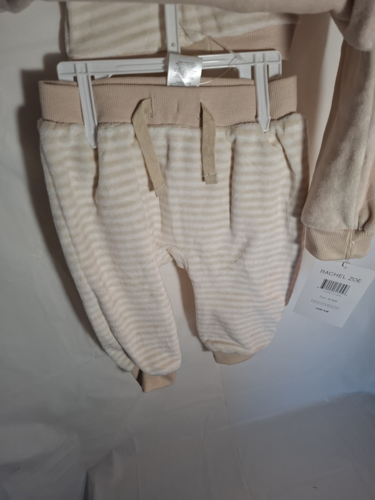 RZ 4pc Set Gender Neutral Lovey Hat Pant Top 3-6M