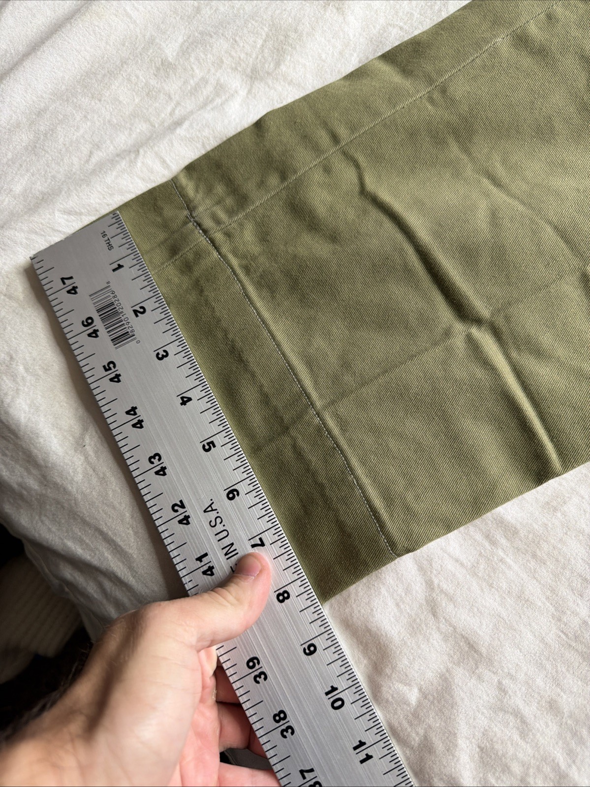 Vintage Boy Scout pants mens 32X28 green 50s talon uniform chino outdoors