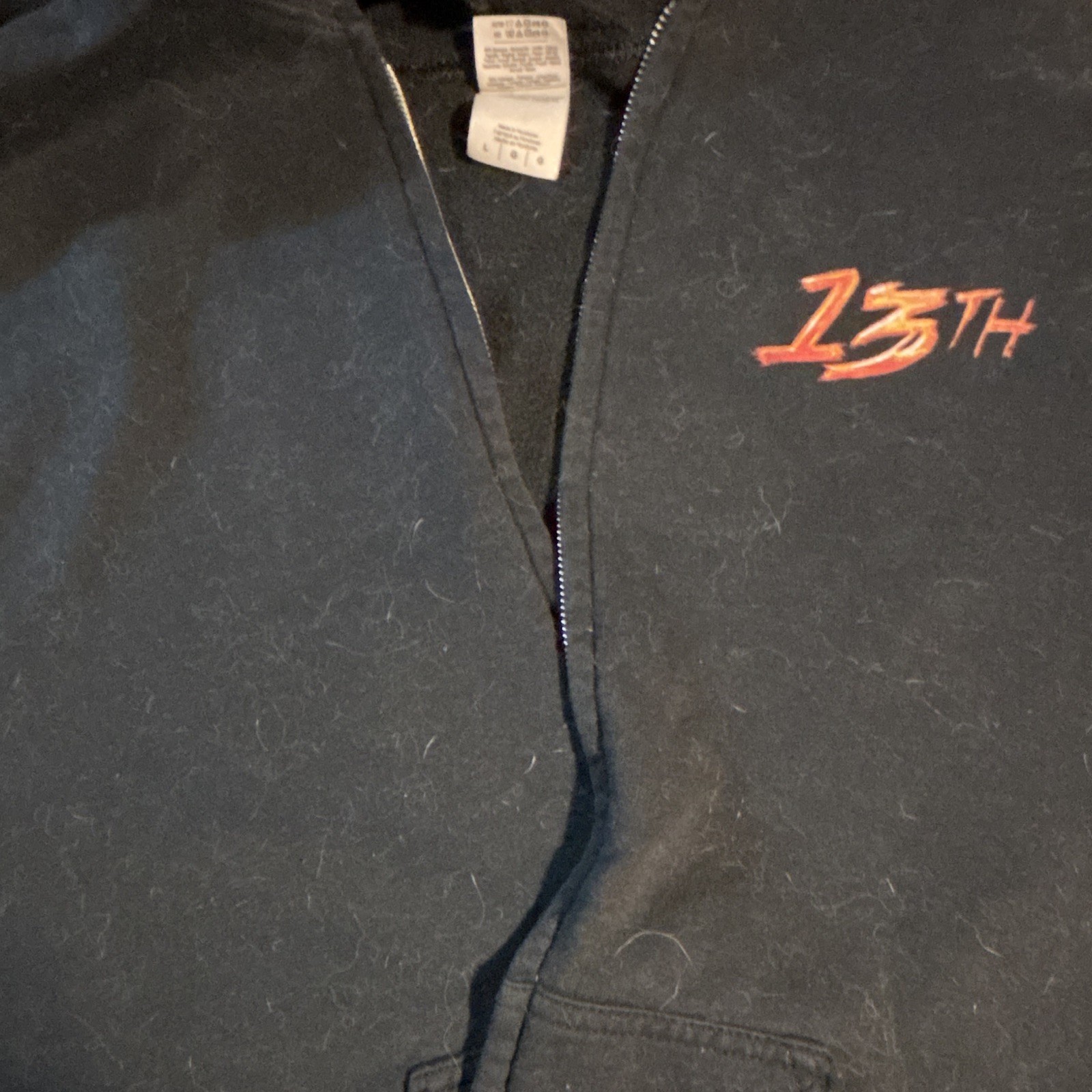 Friday the 13th hoodie, great for horror lovers!