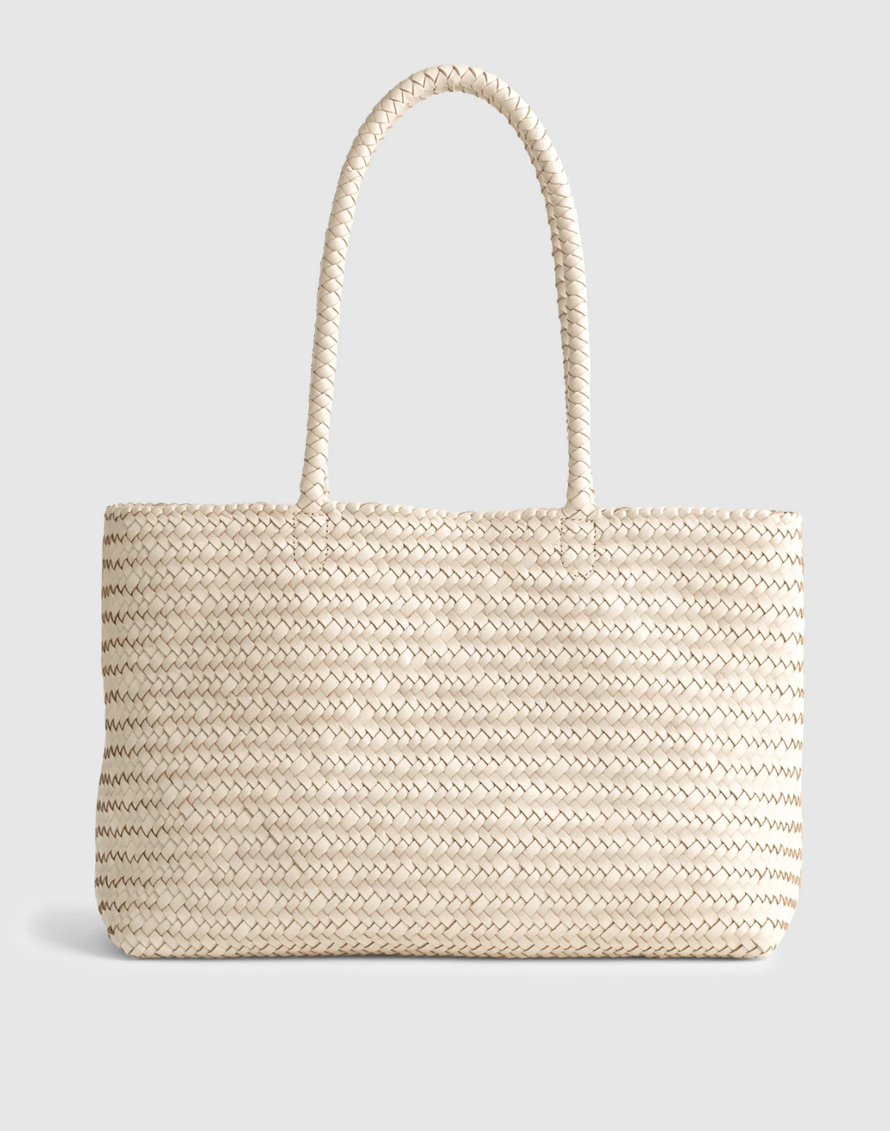 Madewell Signature Woven Tote Vintage Muslin Leather Shoulder Bag NP318