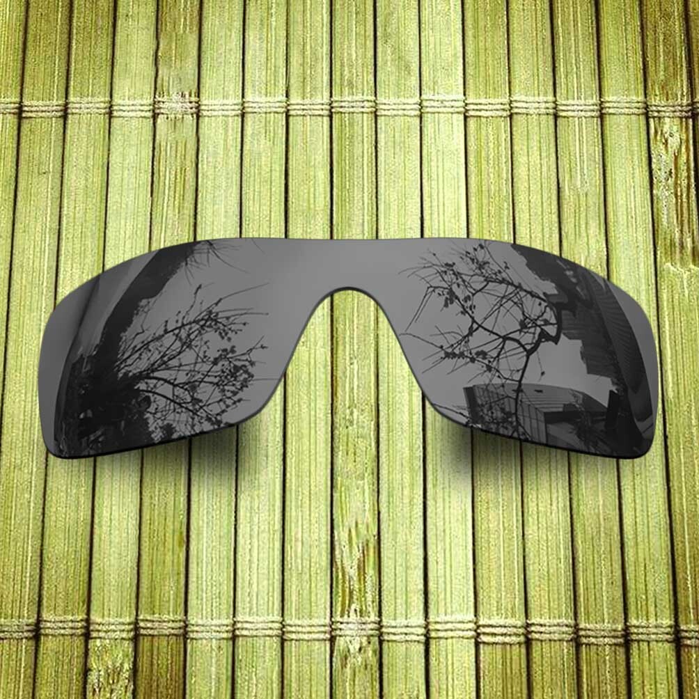 US Grey Titanium&Orange Red Replacement Lenses for-Oakley Straightback Polarized