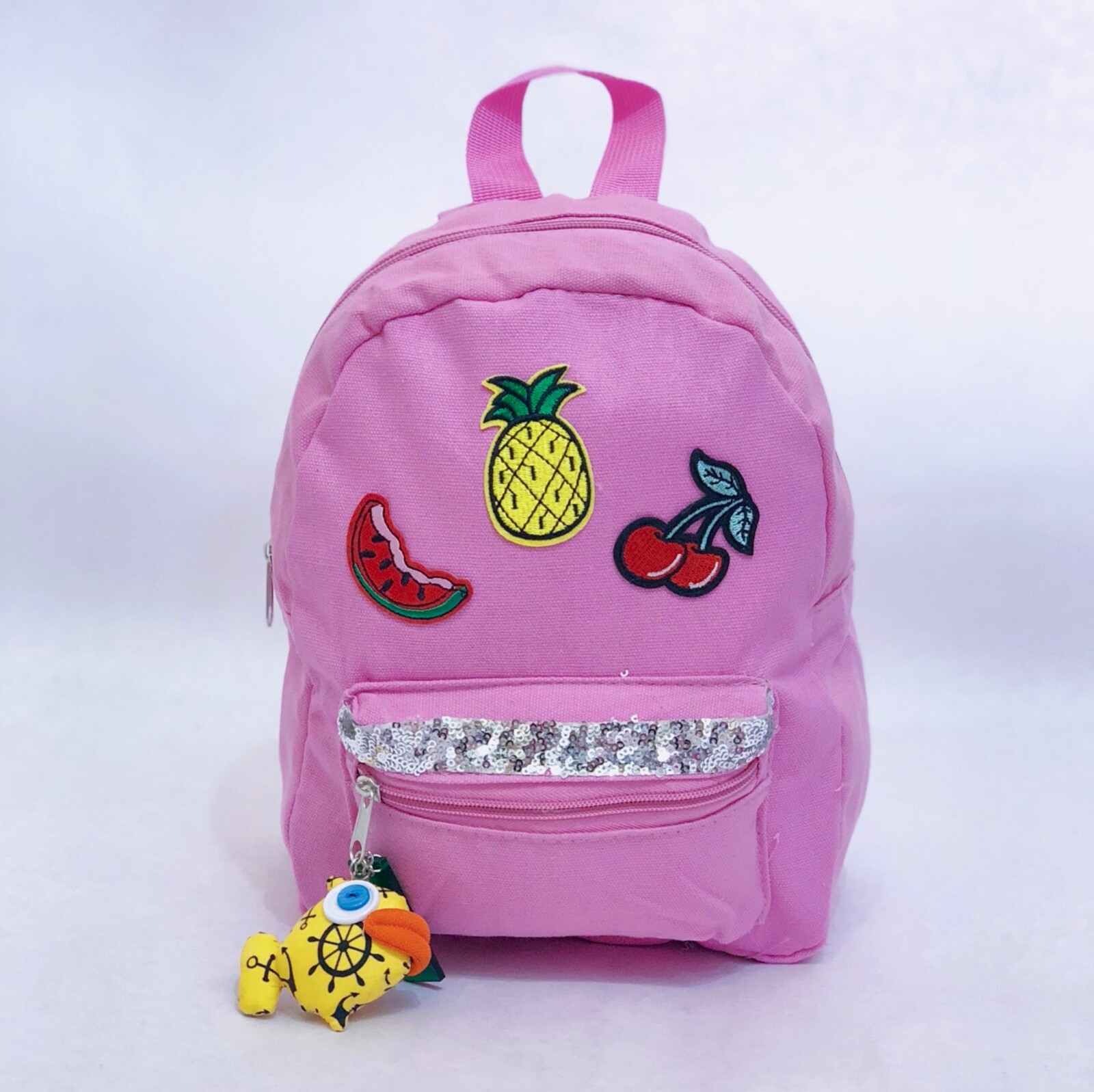 New Mini Backpack (3.5″ W x 8″ L x 11″ H) Handmade, Music Festival, Birthday, P4