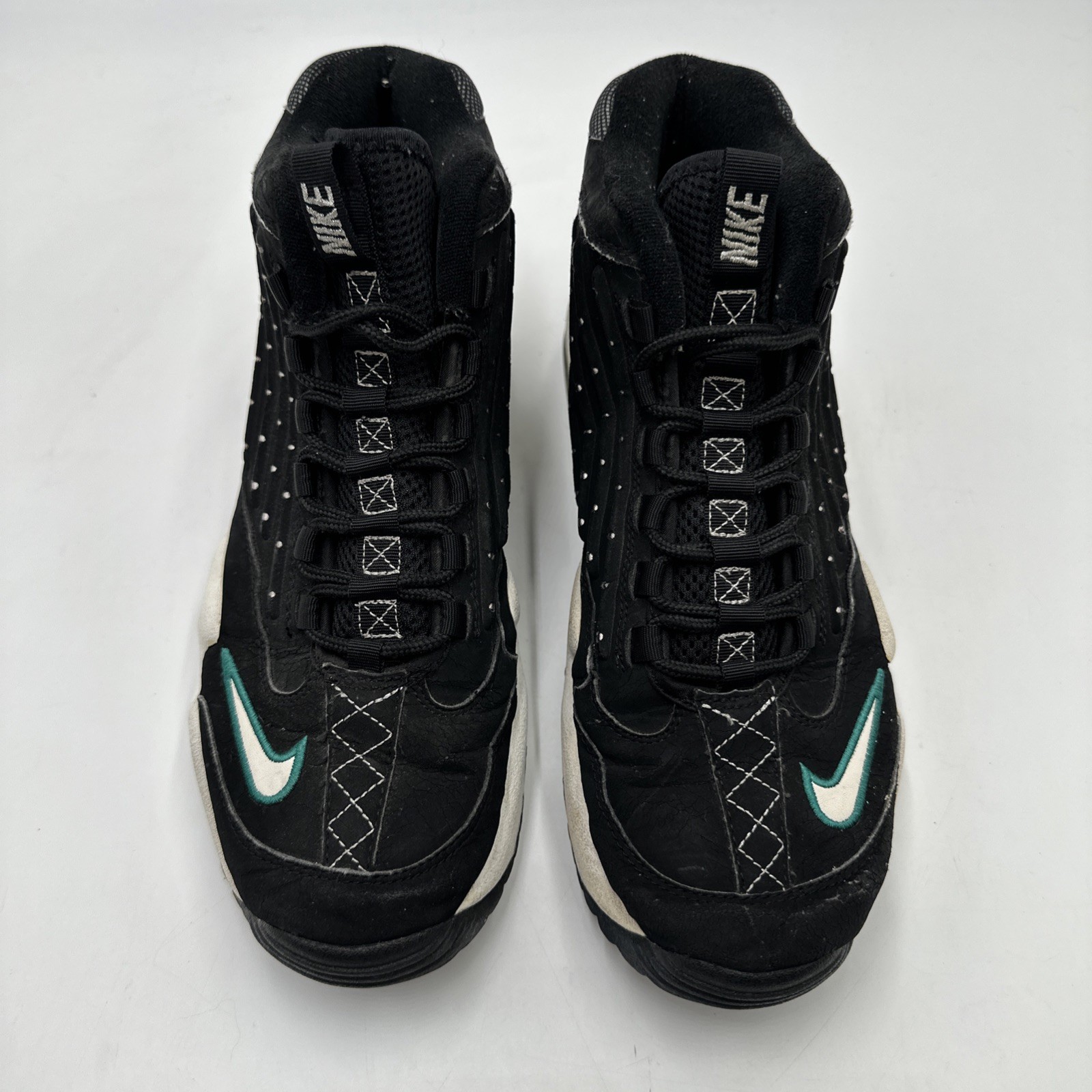 Nike Air Griffey Max 2 442171-001 Black Green Men’s 9.5 Shoes Fresh Water