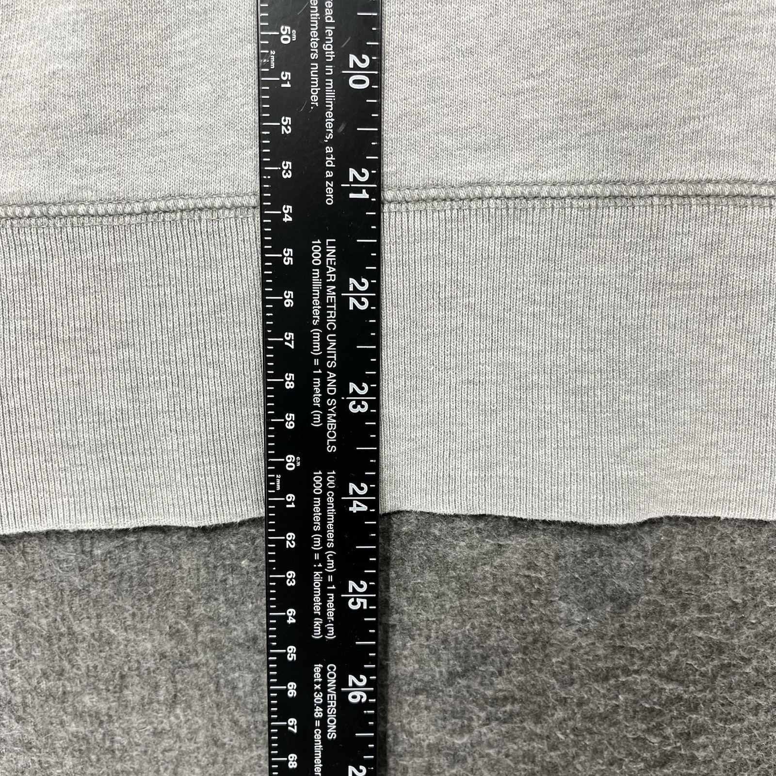 Vintage Gap Sweatshirt Men’s Small Gray 90s Y2K Boxy Athletic Distressed