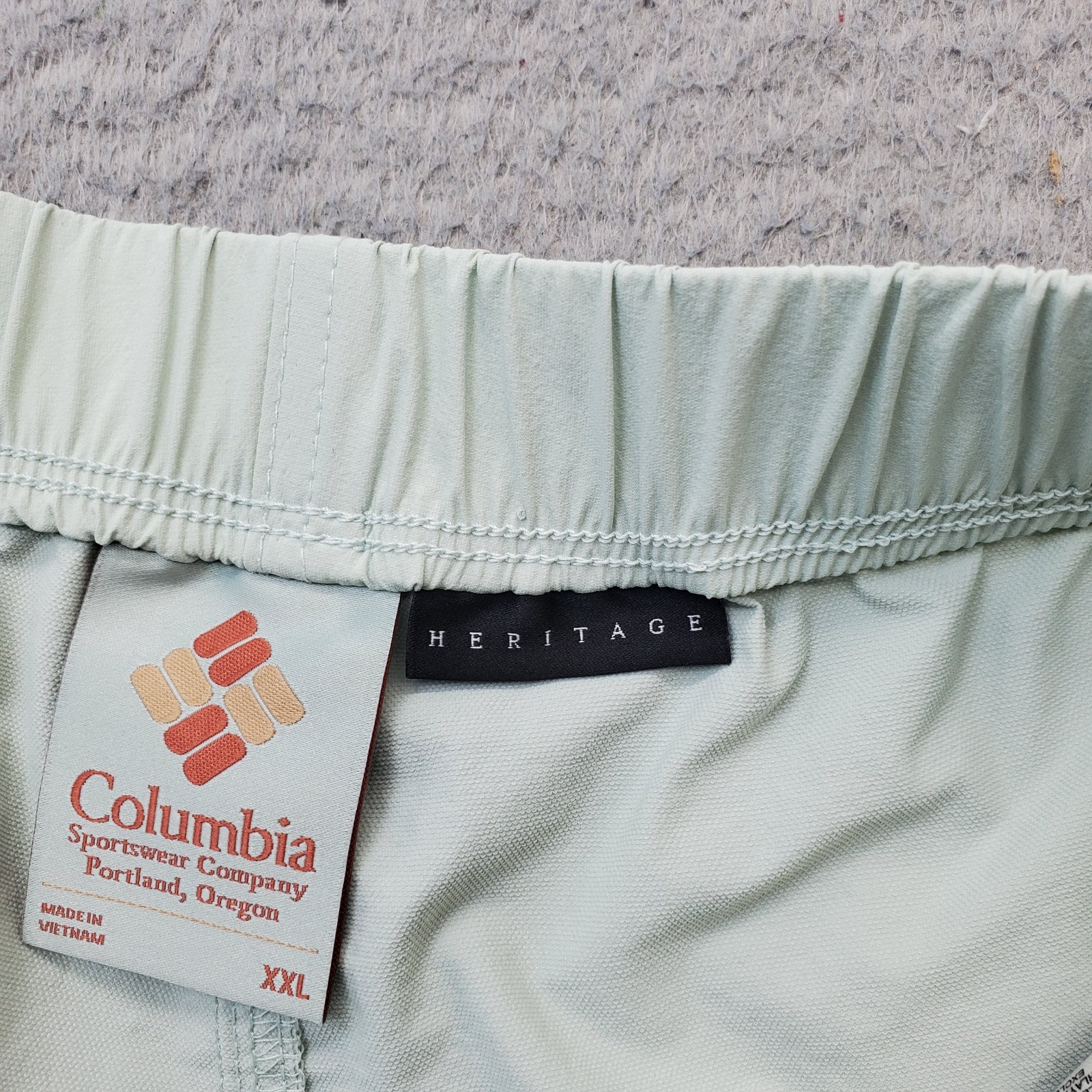 Columbia Cove Beach Utility Skort Womens XXL Green Adjustable Waist Wrap Front