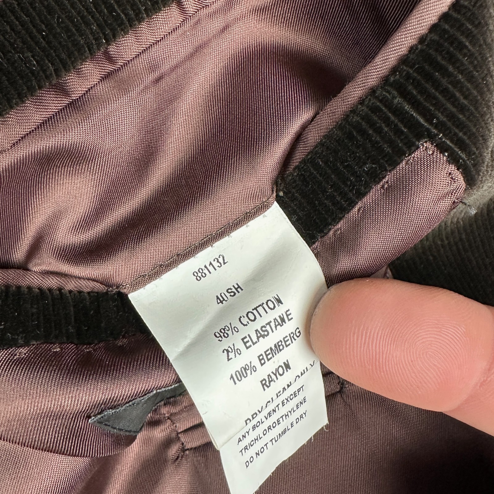 Loro Piana Sport Coat Mens 40S 40 Brown Corduroy Nordstrom Blazer Cotton Rayon