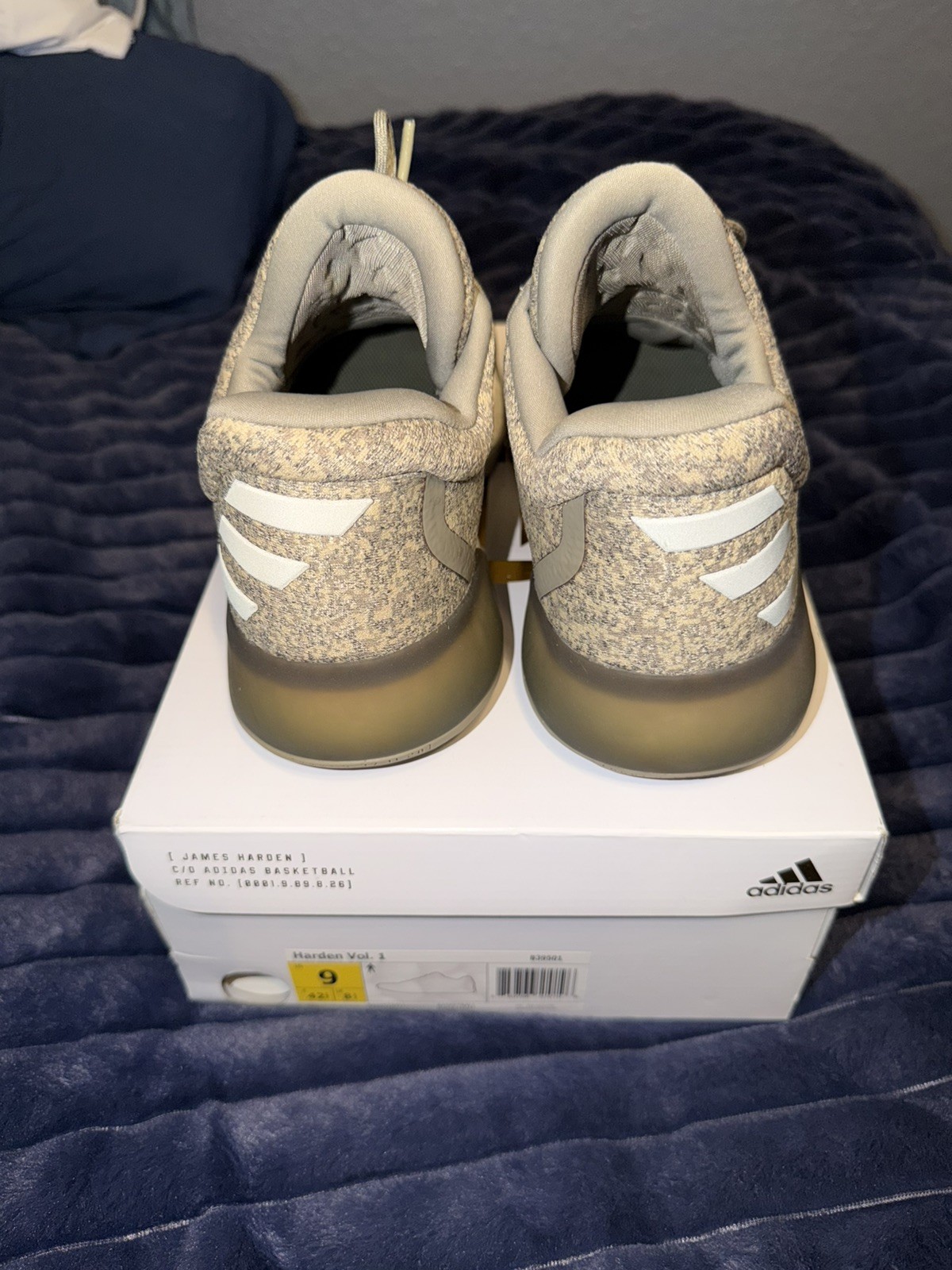 Adidas Vol. 1 James Harden Trace Cargo Houston Rockets Size 9