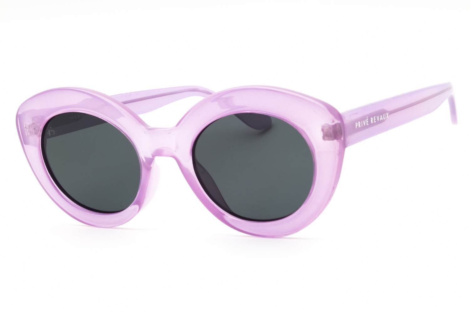 PRIVE REVAUX PRMORN-789-50 Sunglasses Frame Size 50mm 145mm 22mm LILAC Women
